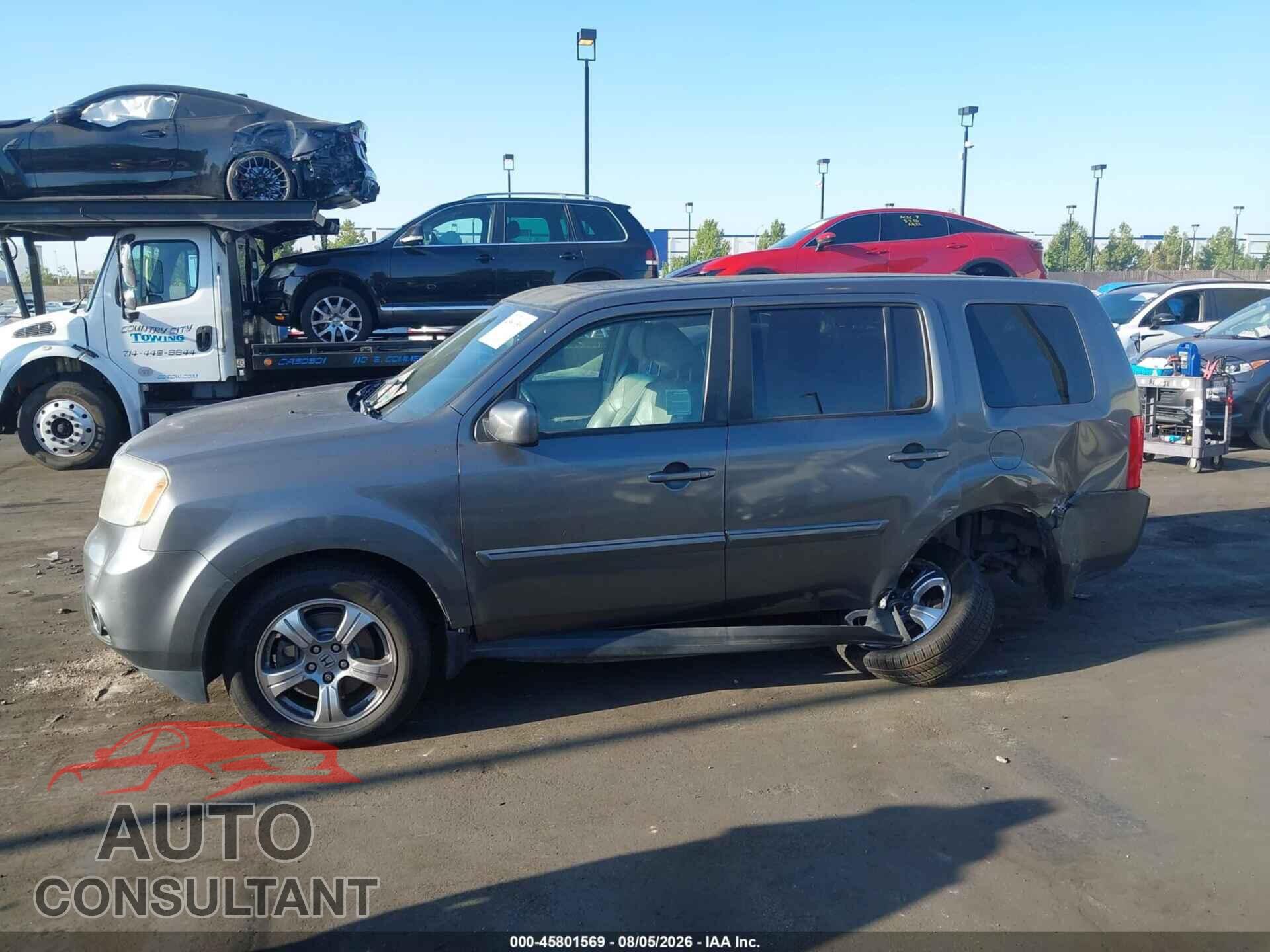 HONDA PILOT 2012 - 5FNYF3H53CB037049