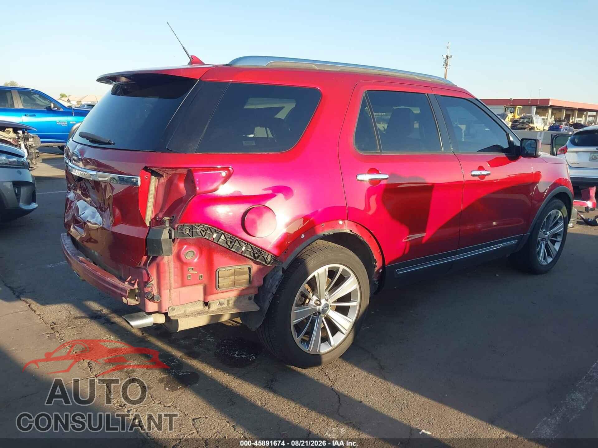 FORD EXPLORER 2018 - 1FM5K7F85JGA37913