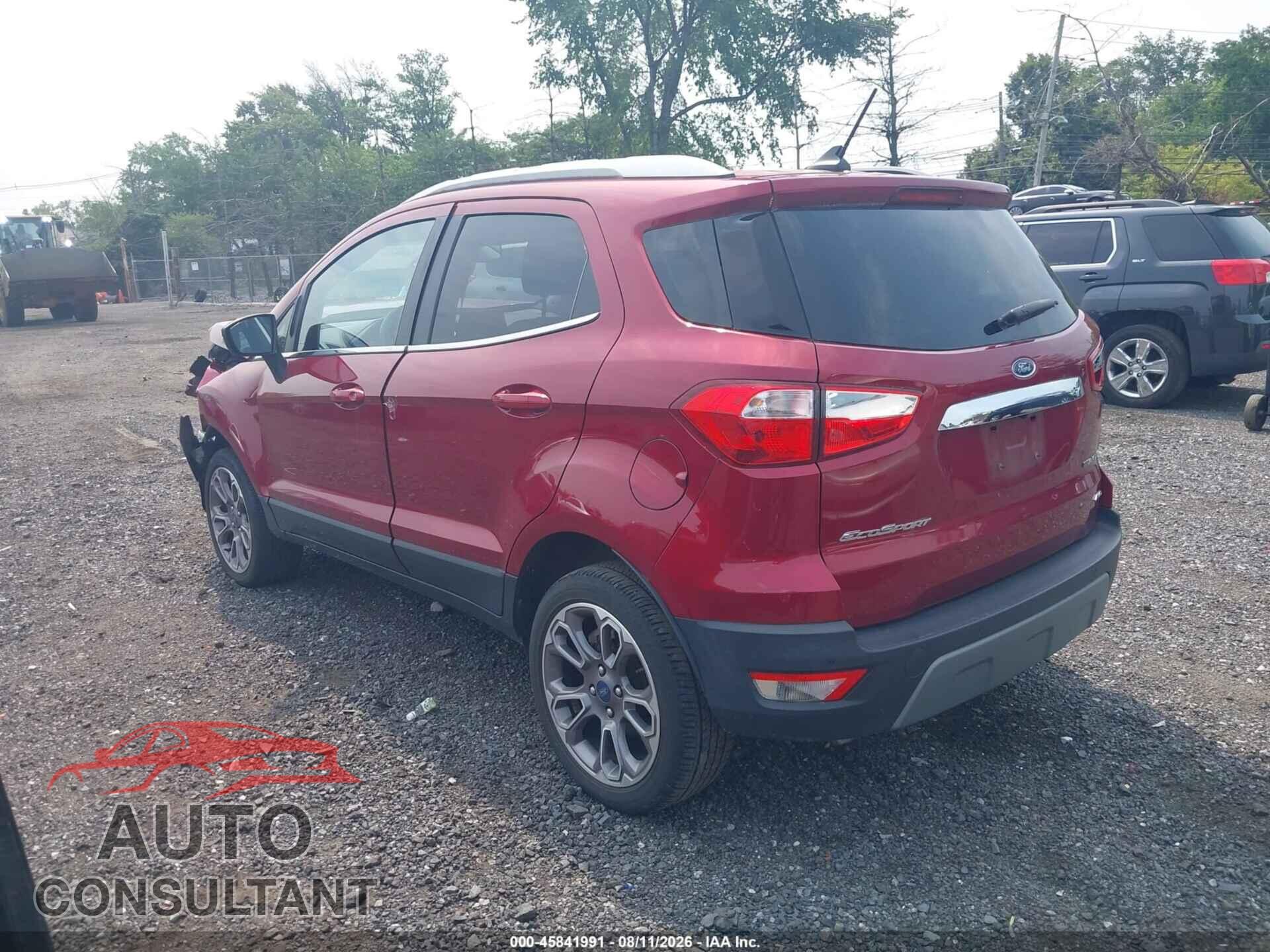 FORD ECOSPORT 2020 - MAJ6S3KL8LC340857
