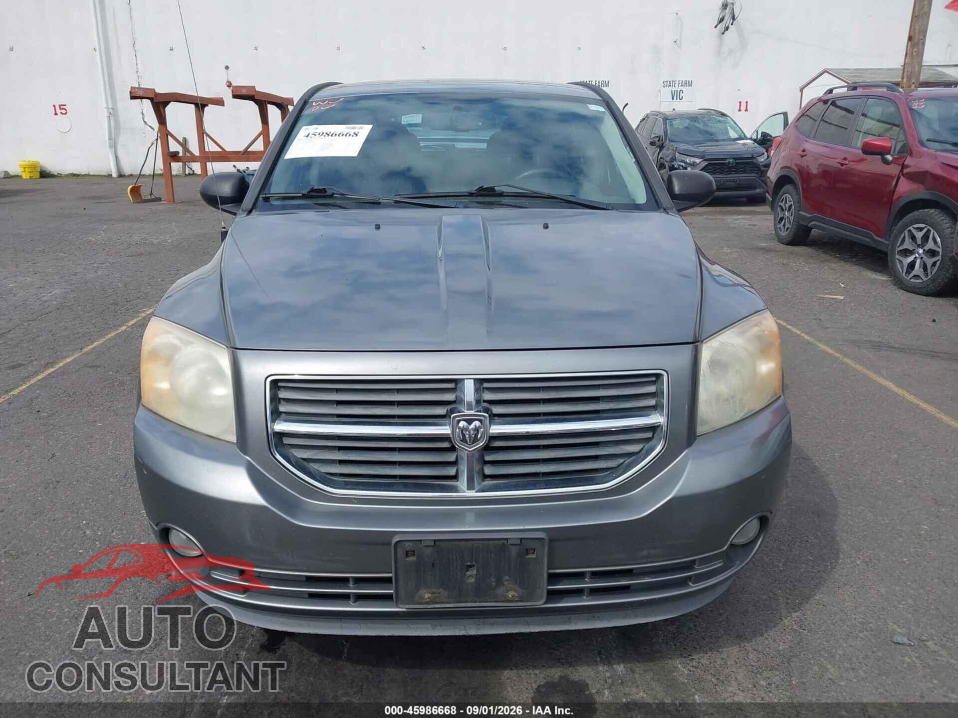 DODGE CALIBER 2012 - 1C3CDWEA9CD530927