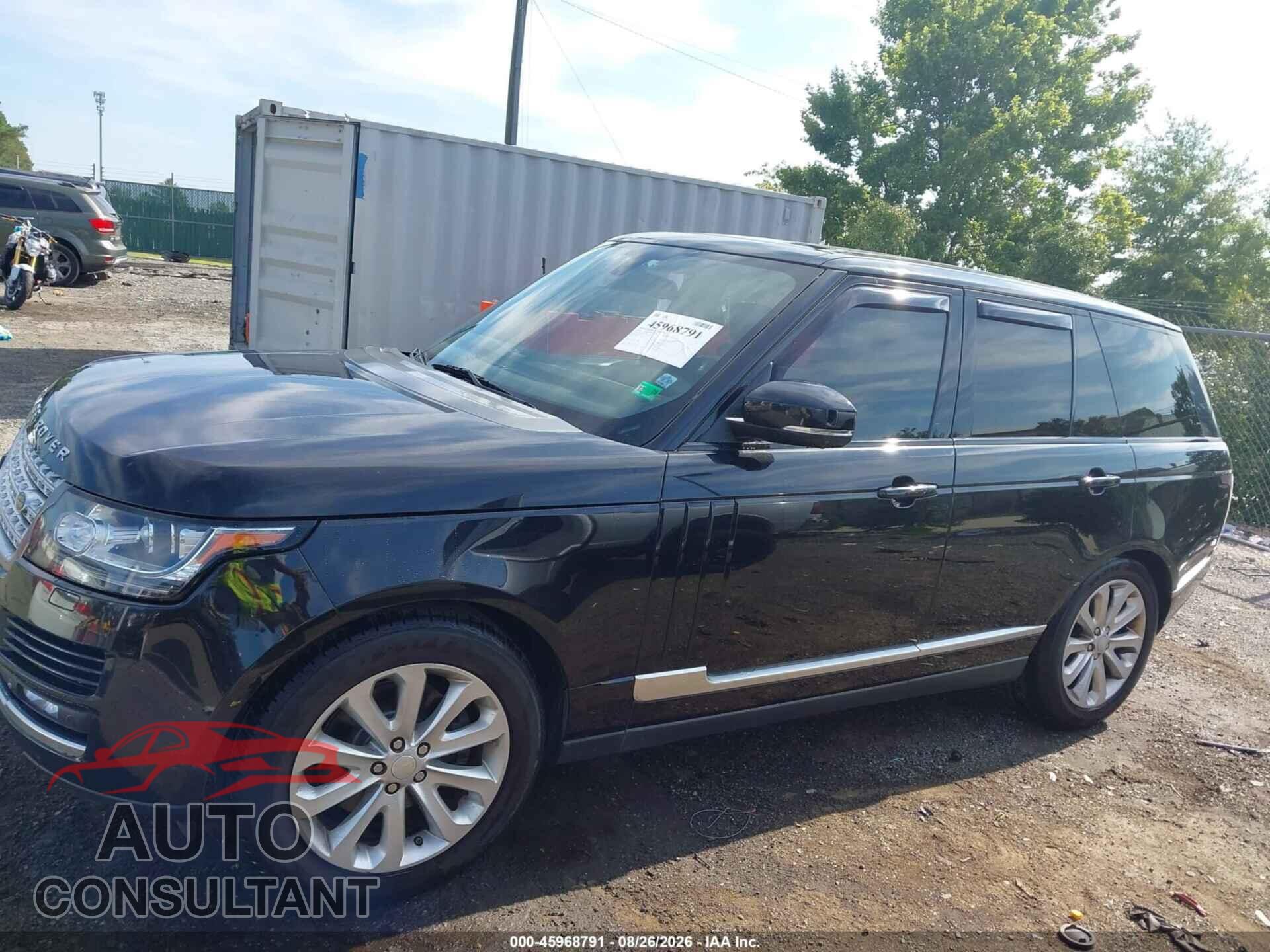 LAND ROVER RANGE ROVER 2015 - SALGS2VF9FA220251