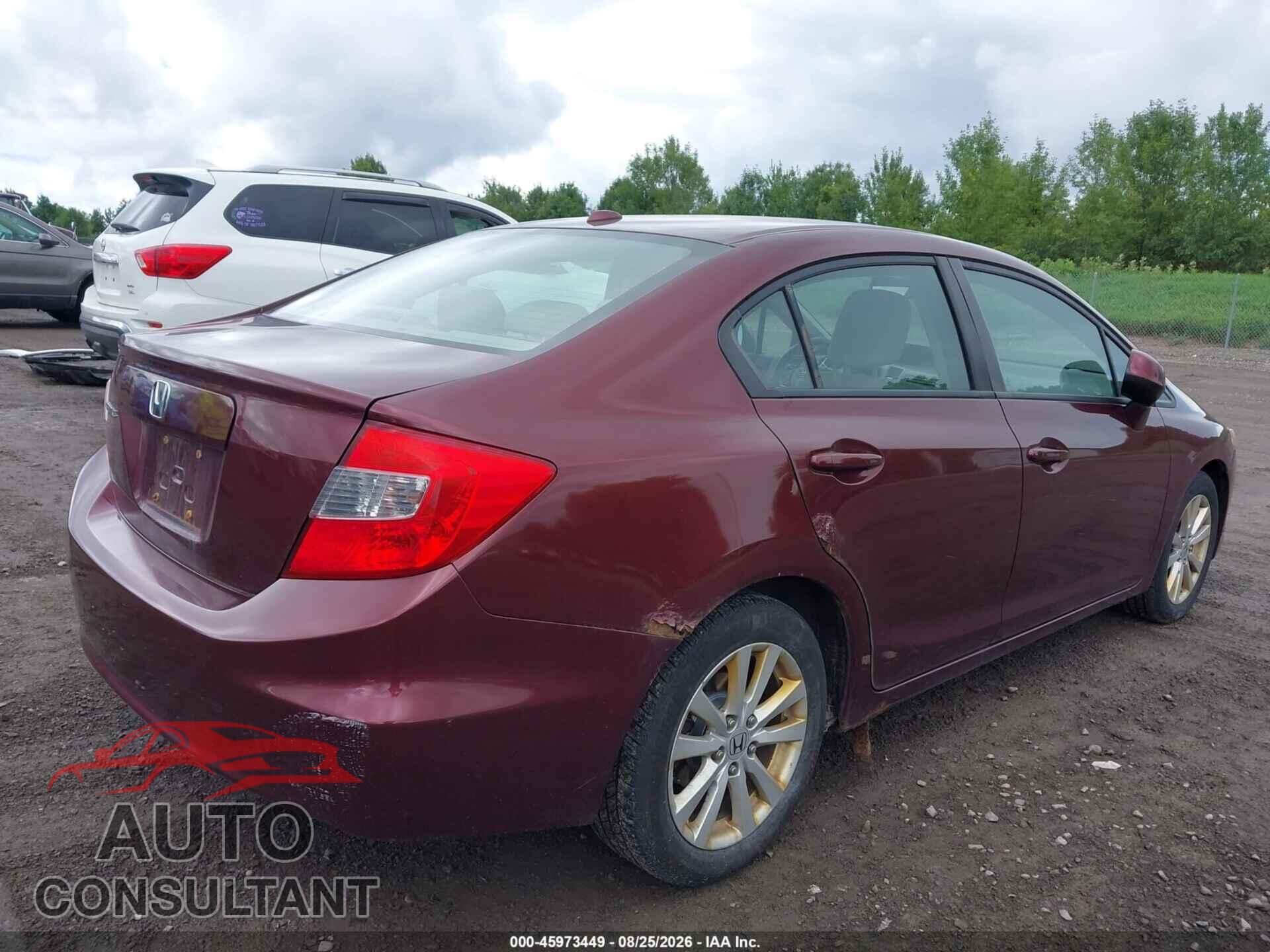 HONDA CIVIC 2012 - 2HGFB2F97CH507808