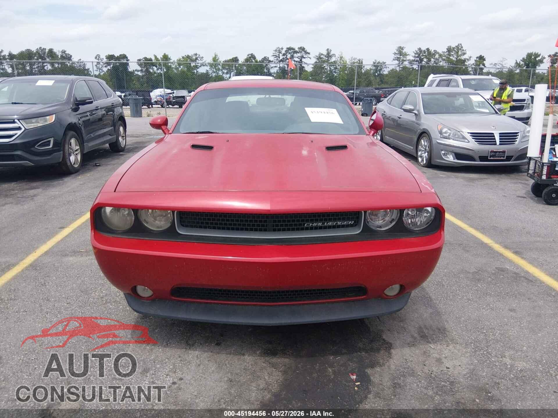 DODGE CHALLENGER 2013 - 2C3CDYAG7DH515854