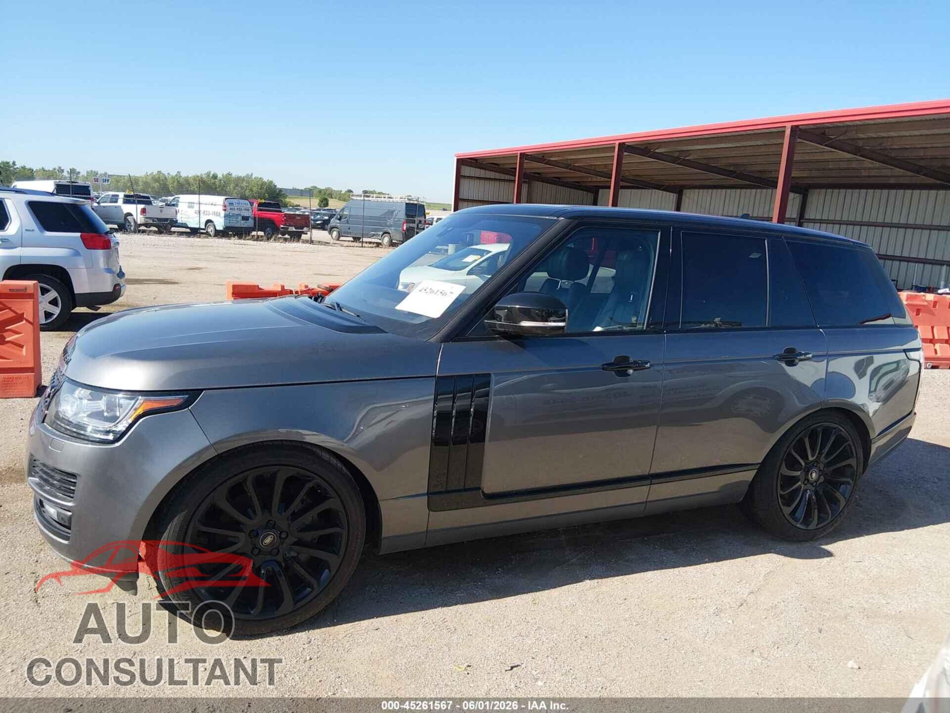 LAND ROVER RANGE ROVER 2016 - SALGS2EF9GA253106