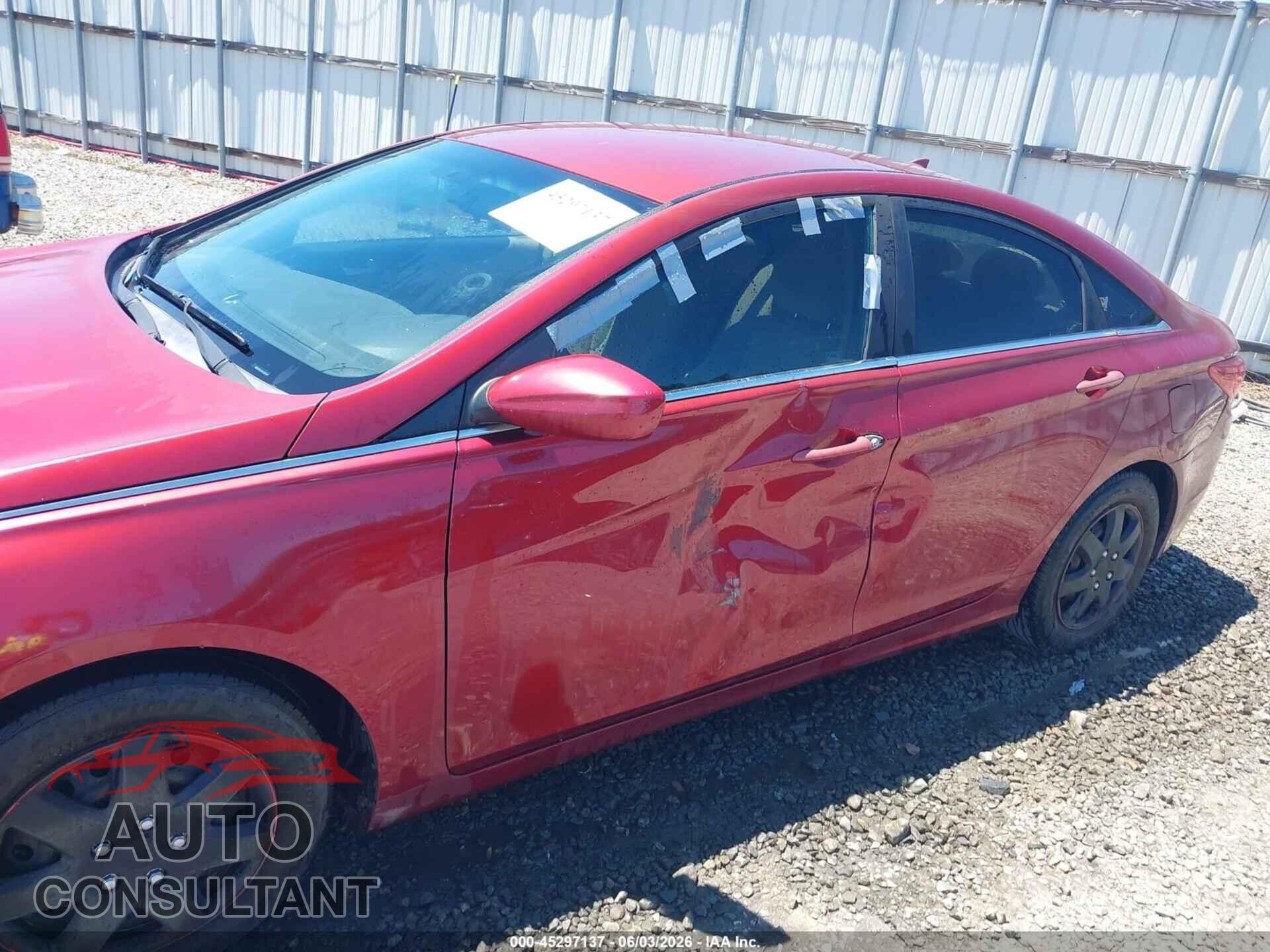 HYUNDAI SONATA 2012 - 5NPEB4AC5CH378418