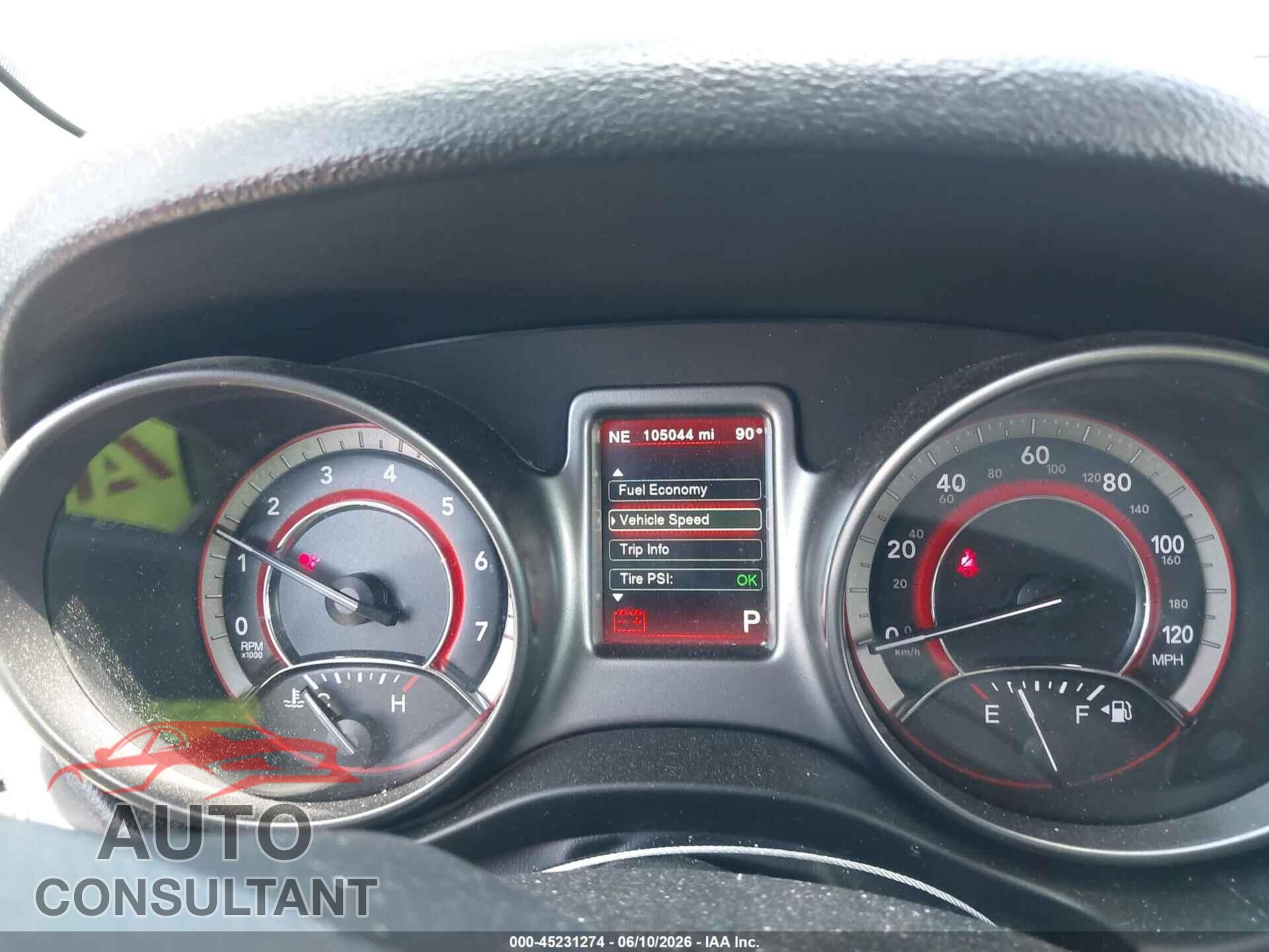 DODGE JOURNEY 2019 - 3C4PDCGG3KT778533