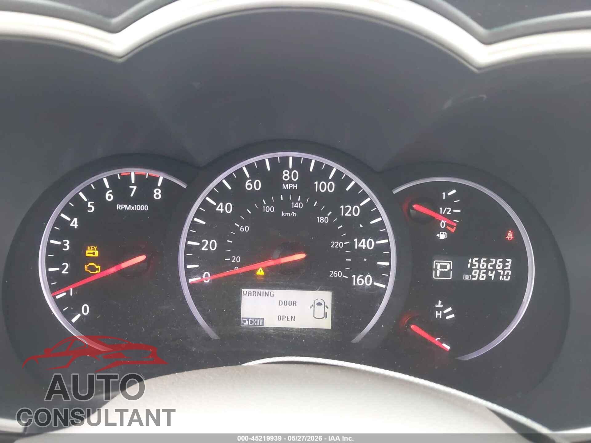 NISSAN QUEST 2012 - JN8AE2KPXC9032860