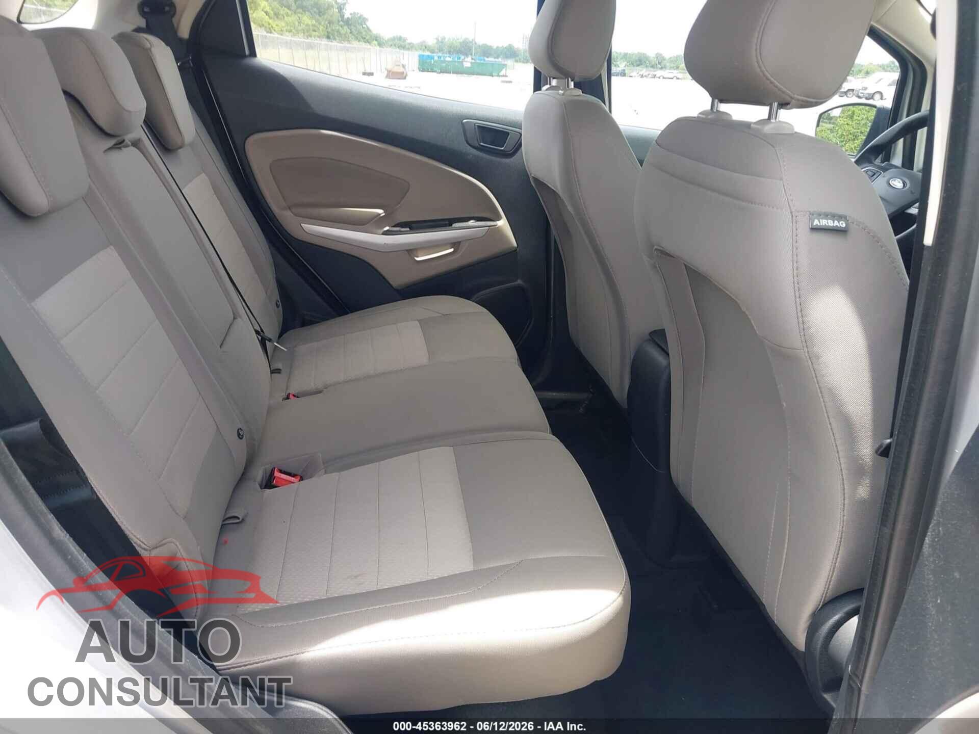 FORD ECOSPORT 2021 - MAJ3S2FE2MC449485