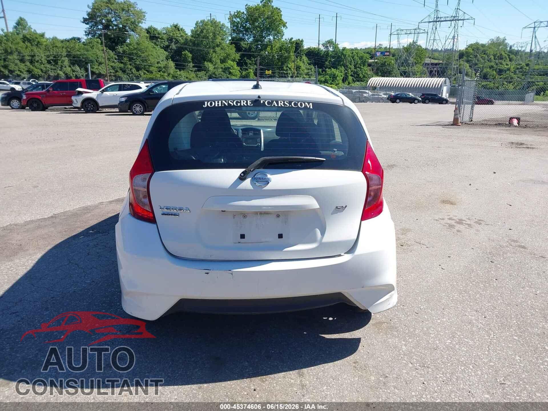NISSAN VERSA NOTE 2017 - 3N1CE2CP6HL361186