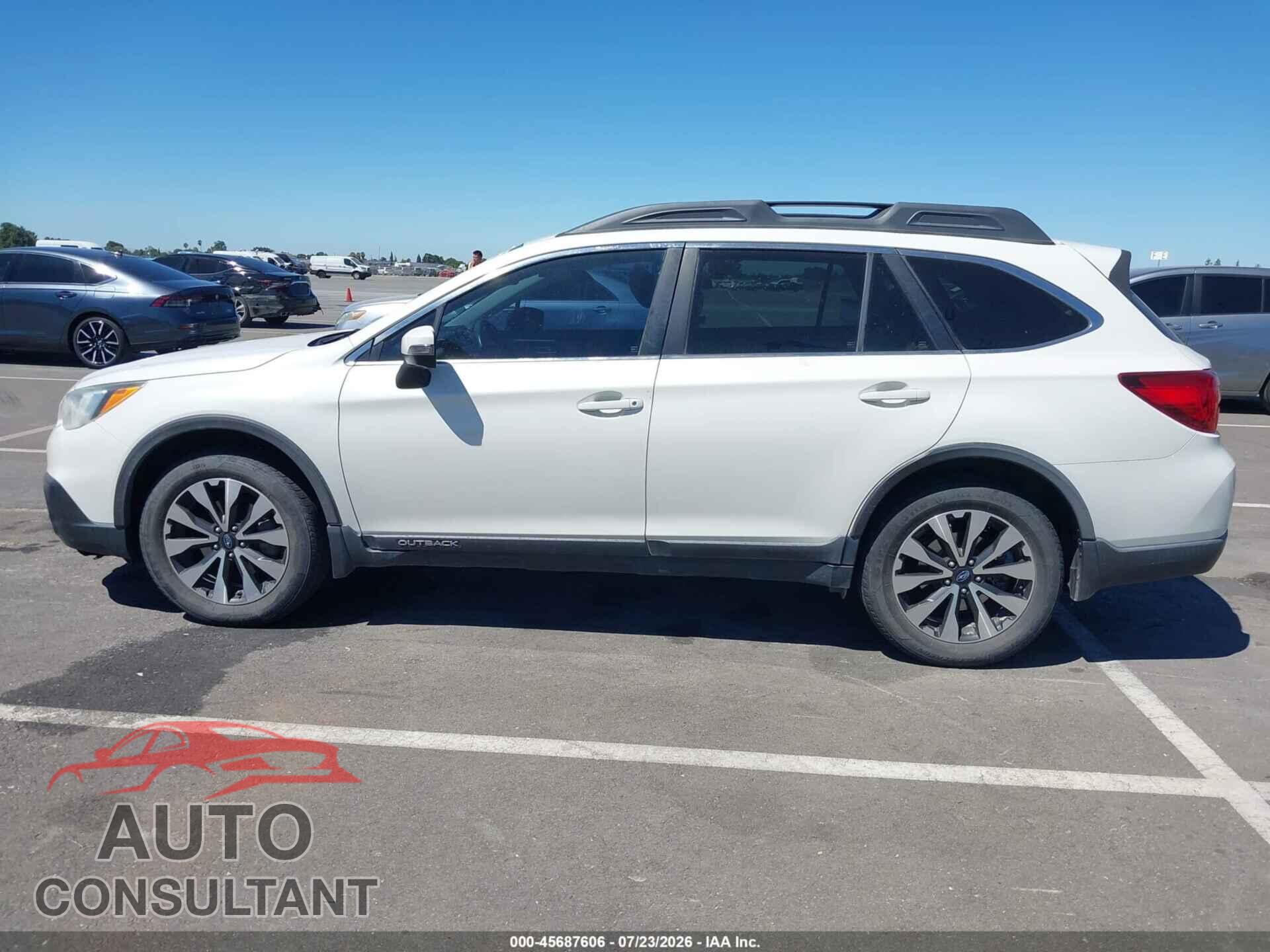 SUBARU OUTBACK 2016 - 4S4BSBNC7G3214084