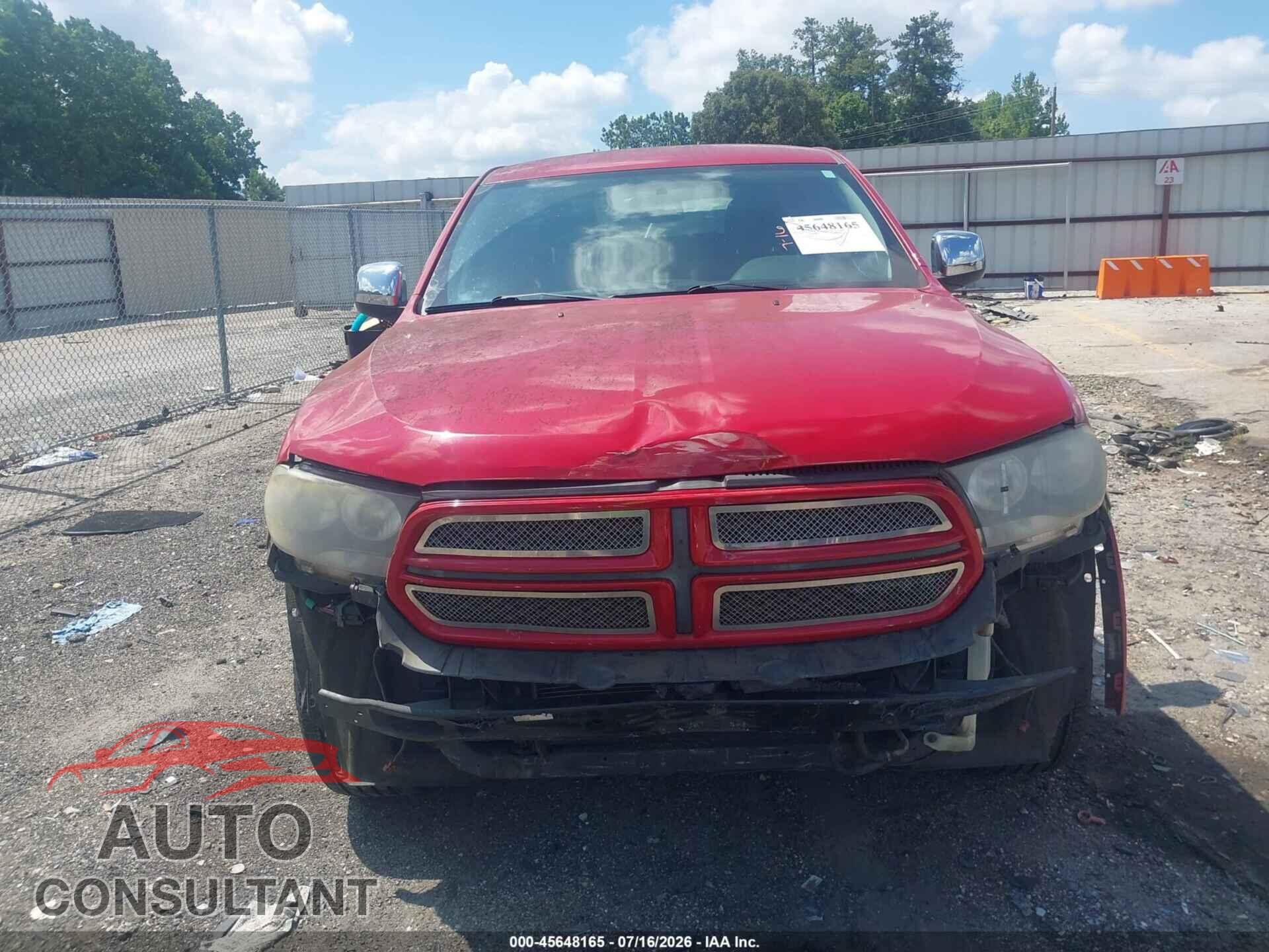 DODGE DURANGO 2013 - 1C4RDHAG2DC658297