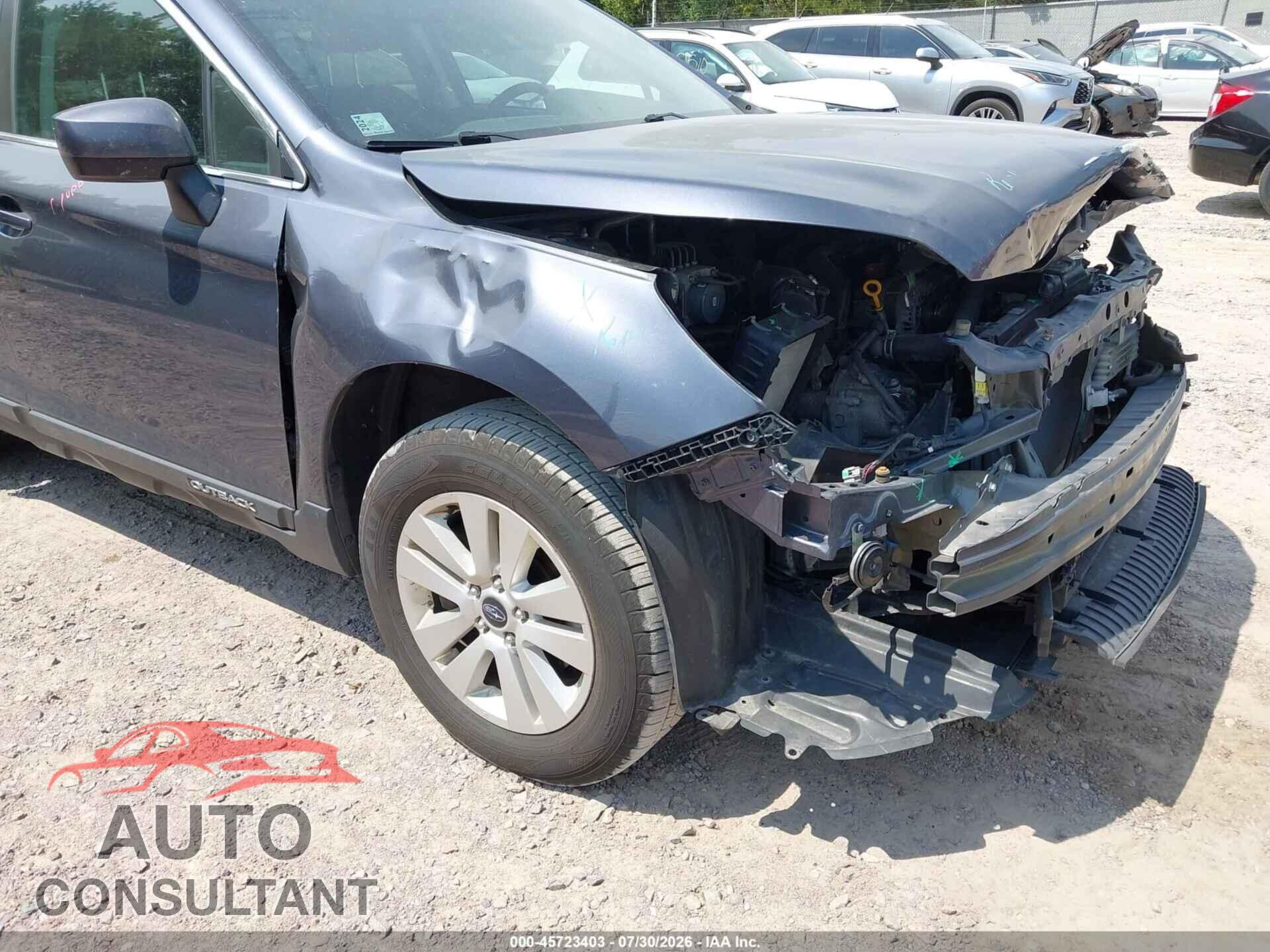 SUBARU OUTBACK 2017 - 4S4BSACC4H3281644