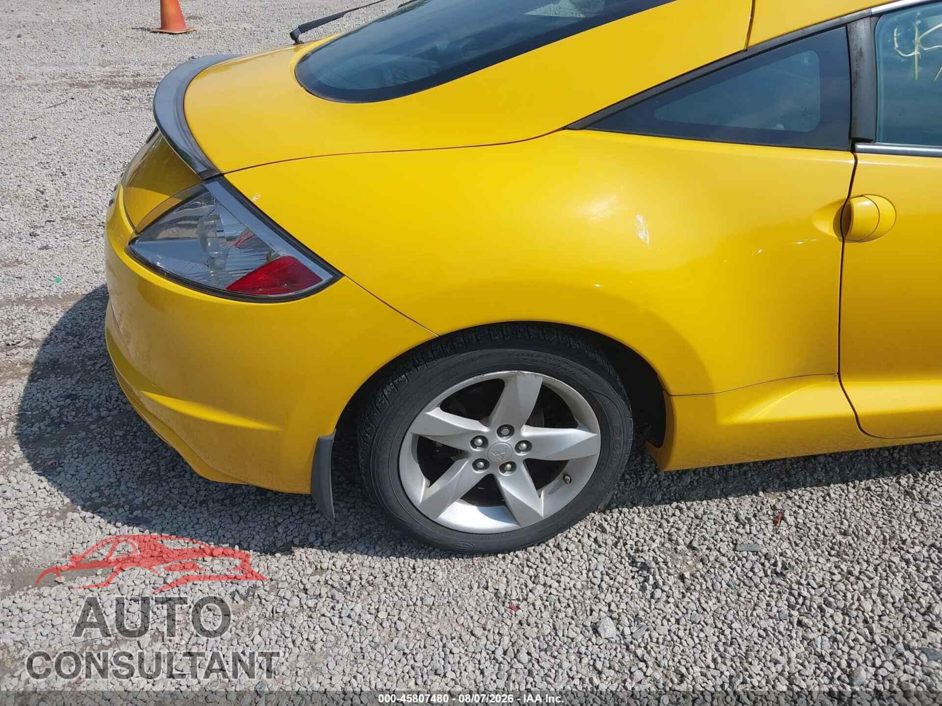 MITSUBISHI ECLIPSE 2009 - 4A3AK24F29E013290