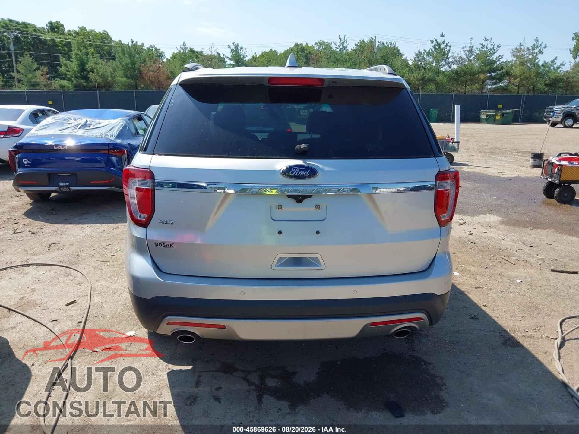 FORD EXPLORER 2017 - 1FM5K7D86HGB44238