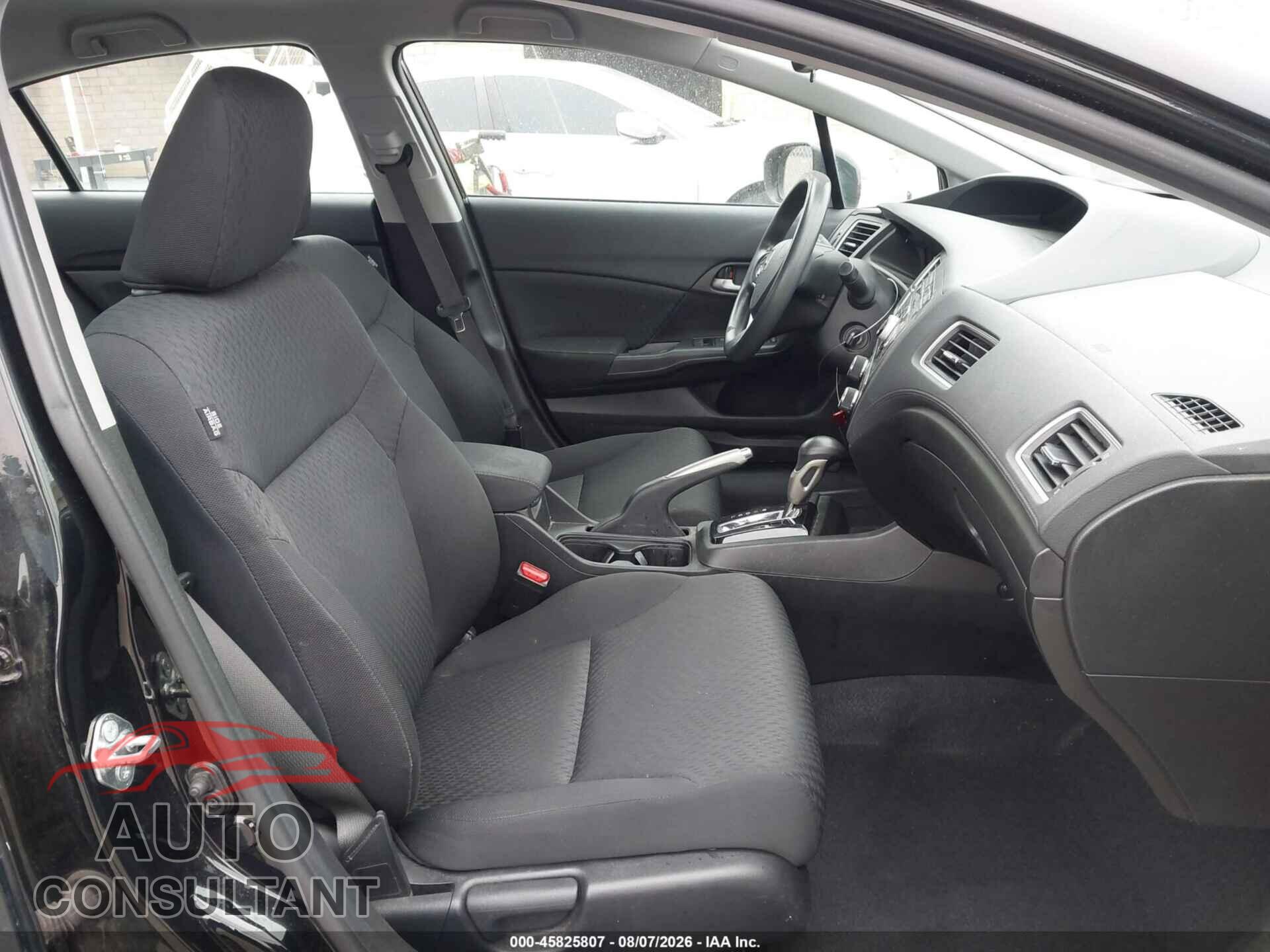 HONDA CIVIC 2014 - 19XFB2F51EE248405