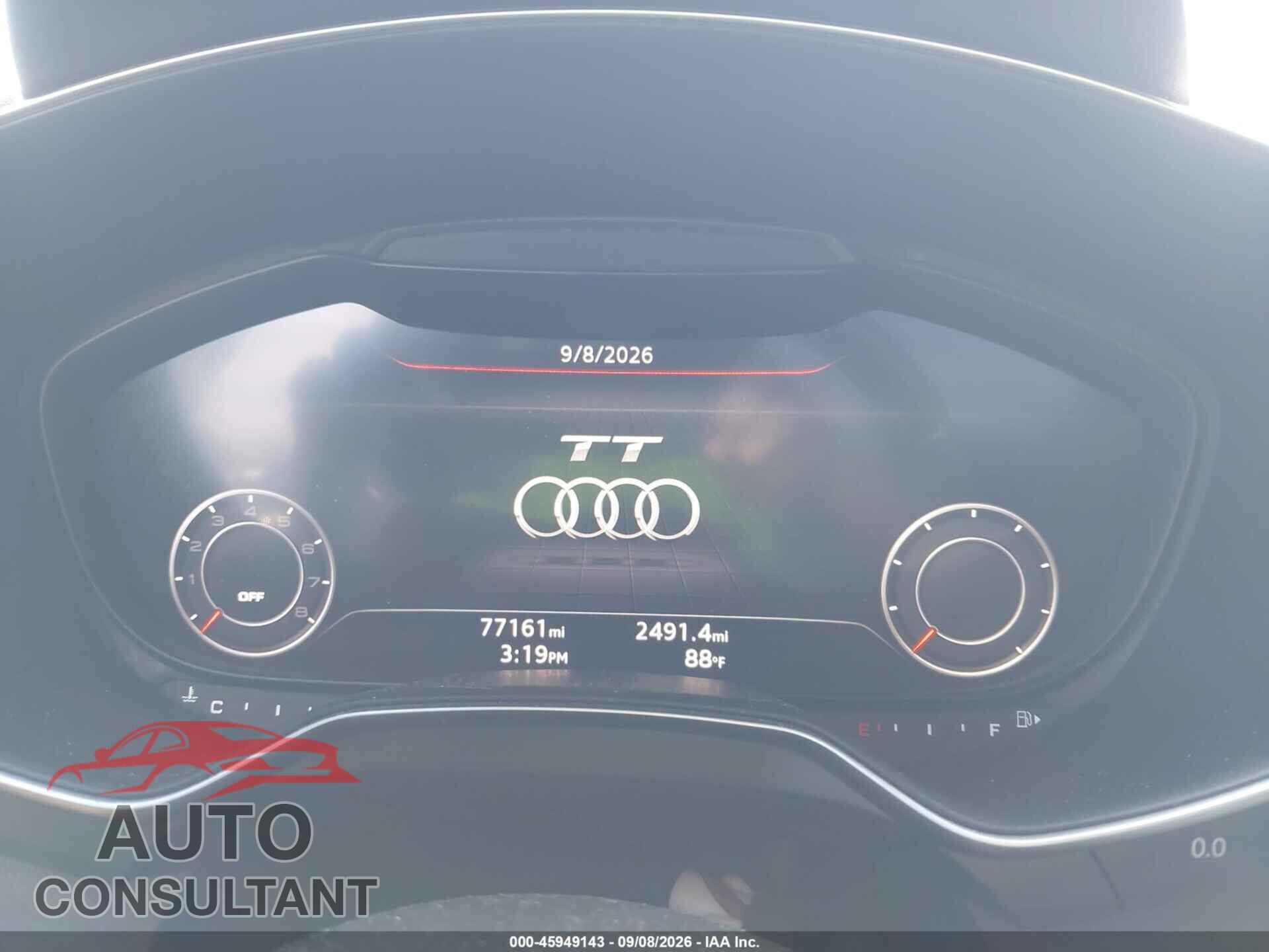 AUDI TT 2017 - TRUC5AFV3H1007771