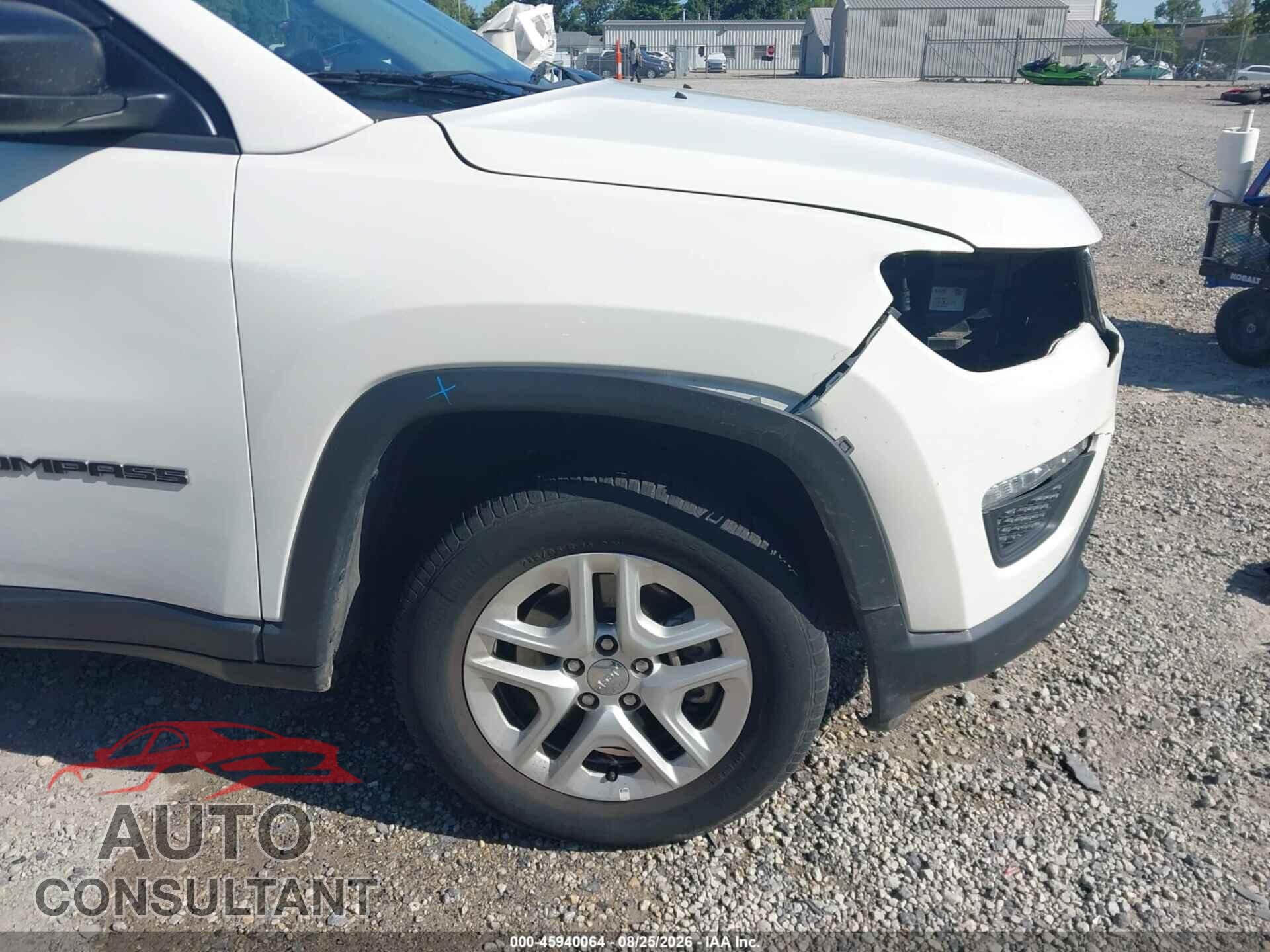 JEEP NEW COMPASS 2017 - 3C4NJDABXHT647255
