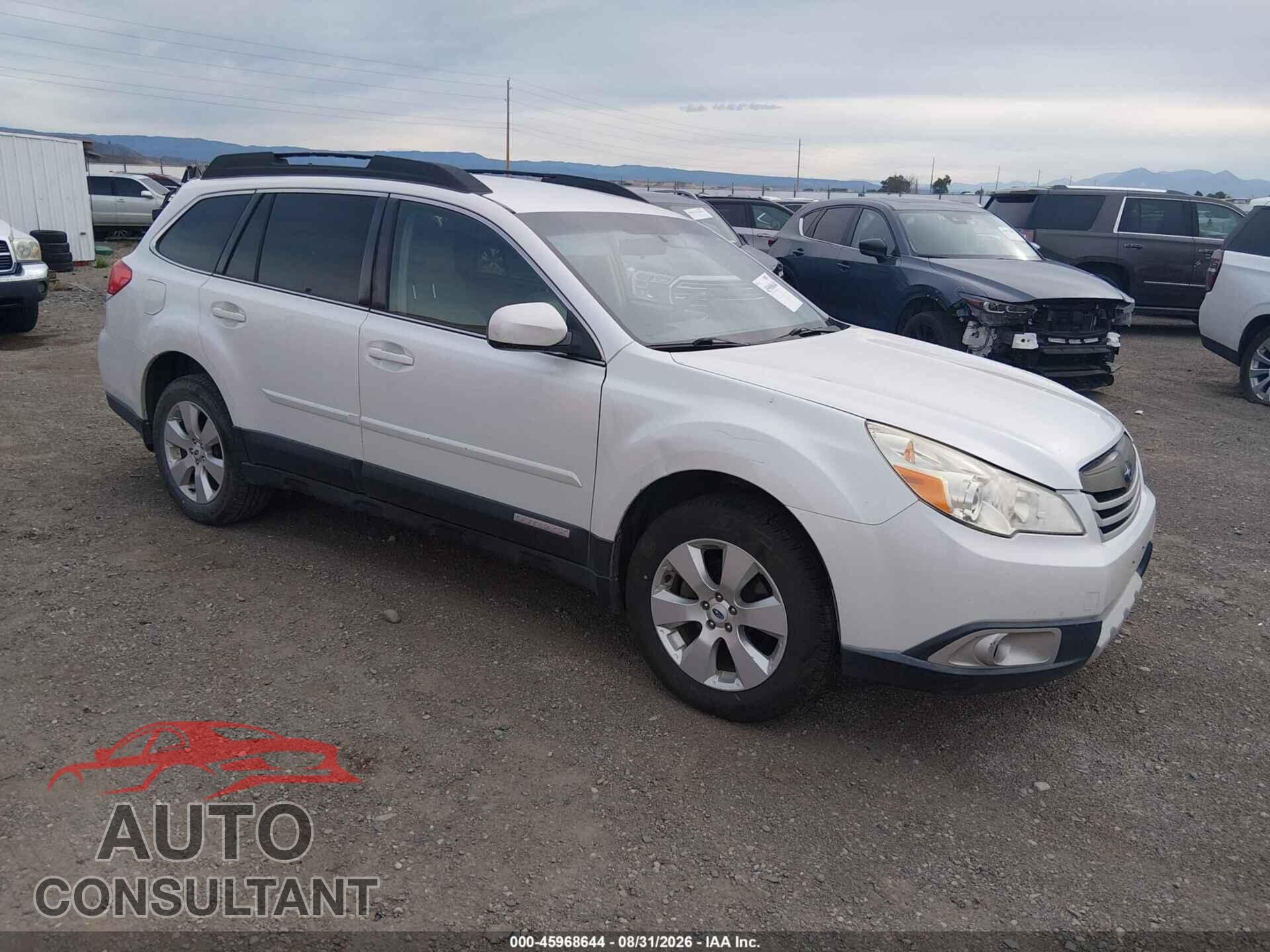 SUBARU OUTBACK 2011 - 4S4BRBJC7B3430933