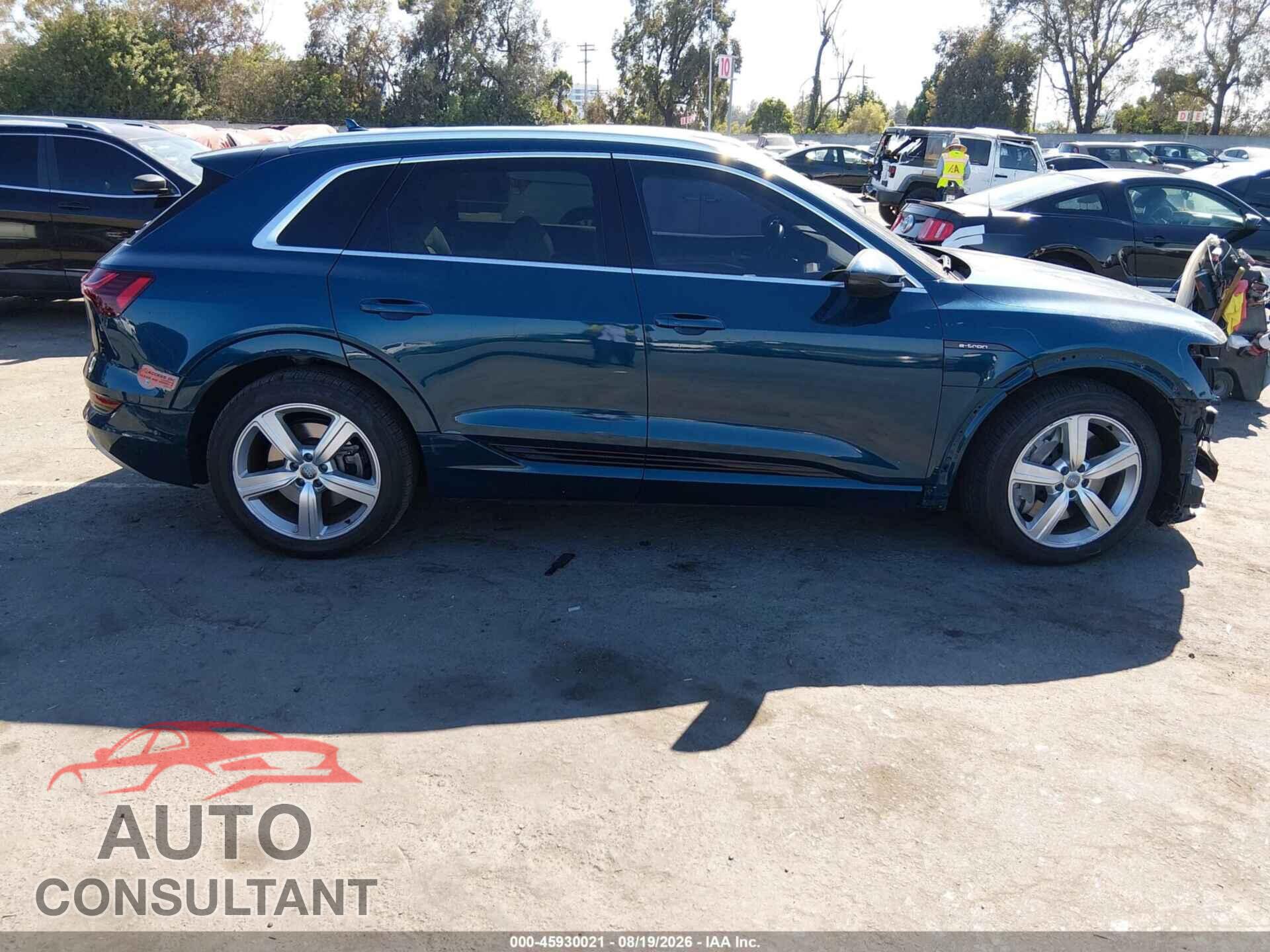 AUDI E-TRON 2019 - WA1LAAGE2KB021175