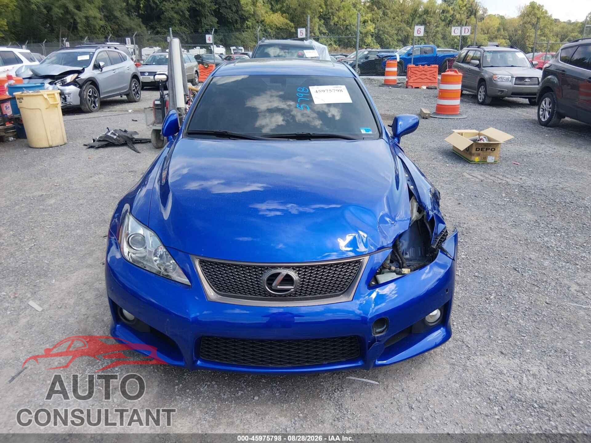 LEXUS IS F 2010 - JTHBP5C24A5007695