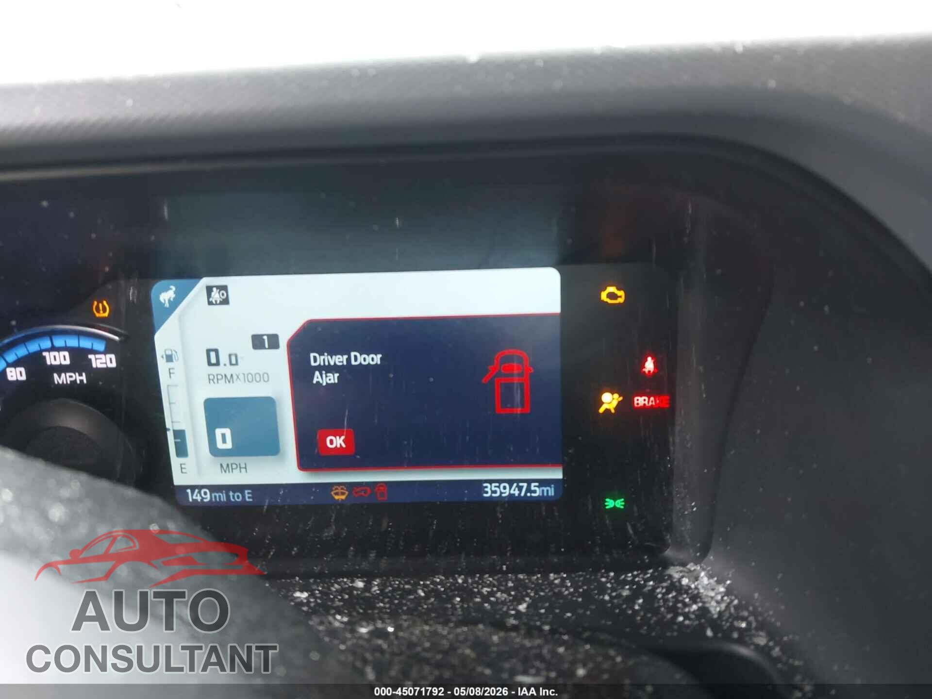 FORD BRONCO 2021 - 1FMEE5BH6MLA87197