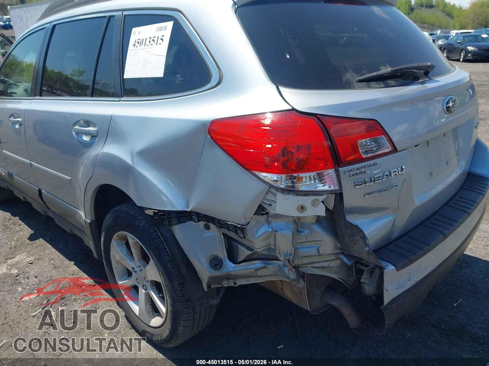 SUBARU OUTBACK 2014 - 4S4BRCEC7E3279225