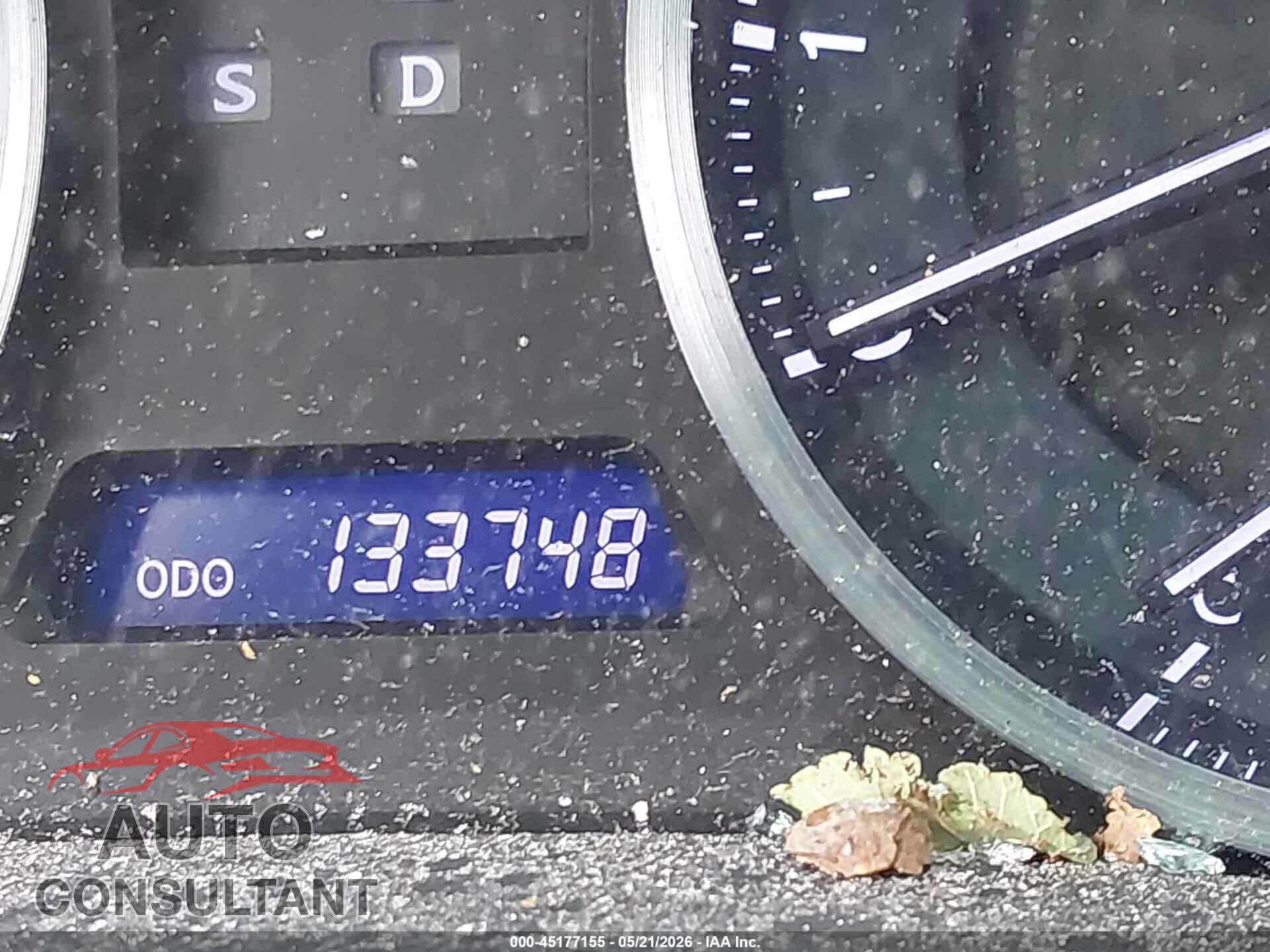 LEXUS IS 250 2012 - JTHBF5C23C5178122
