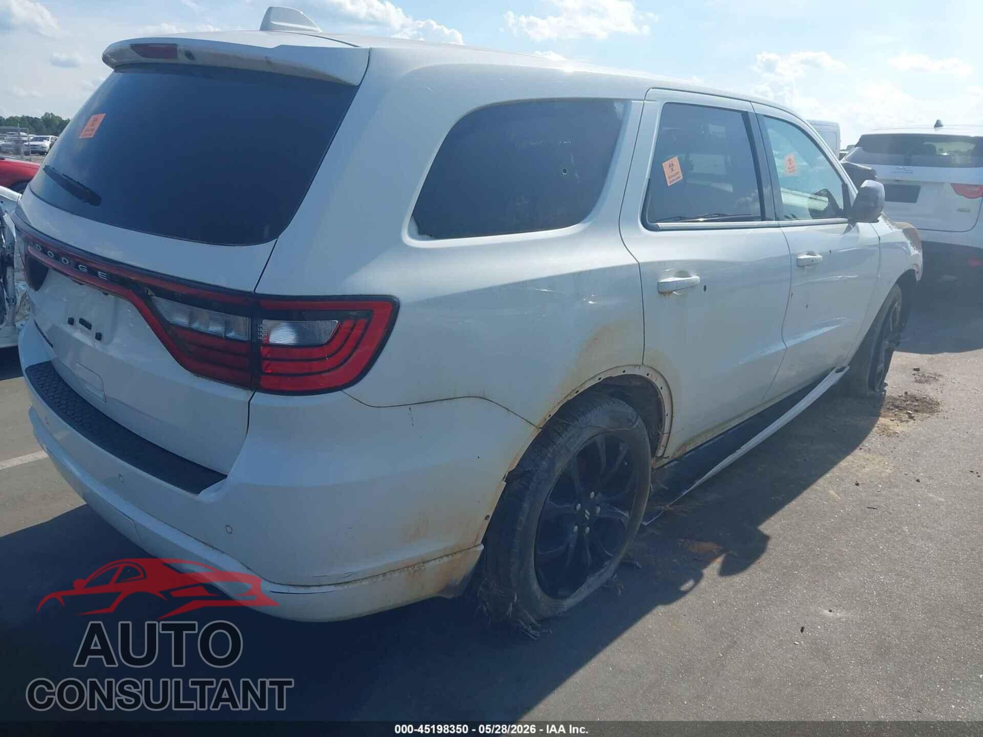 DODGE DURANGO 2019 - 1C4RDHAGXKC847762