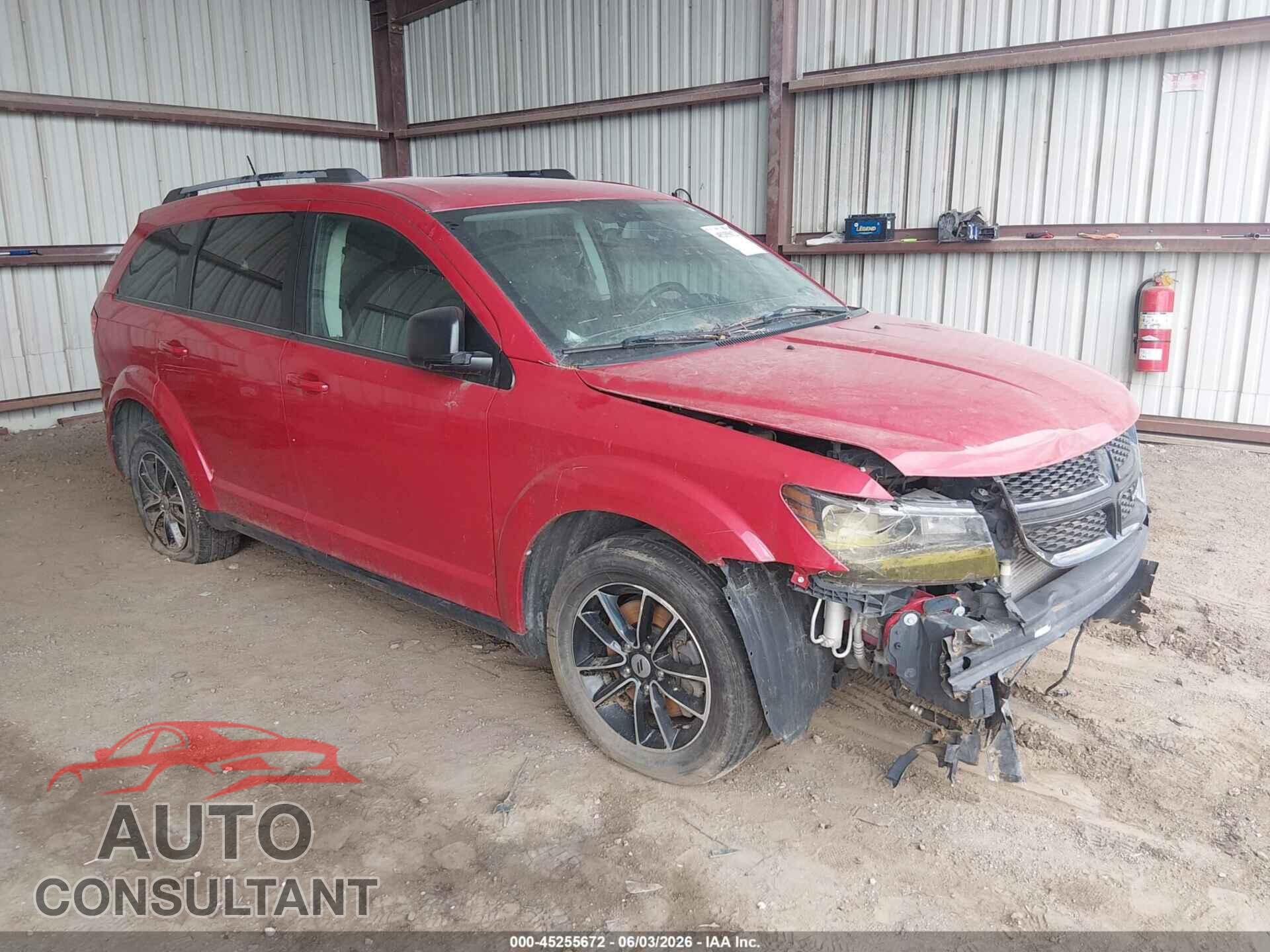 DODGE JOURNEY 2018 - 3C4PDCAB8JT310731