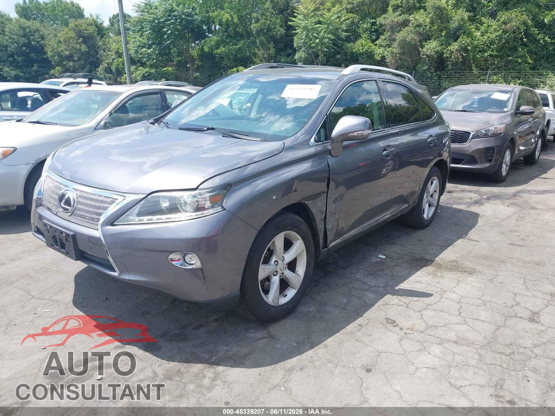 LEXUS RX 350 2015 - 2T2BK1BA7FC302541