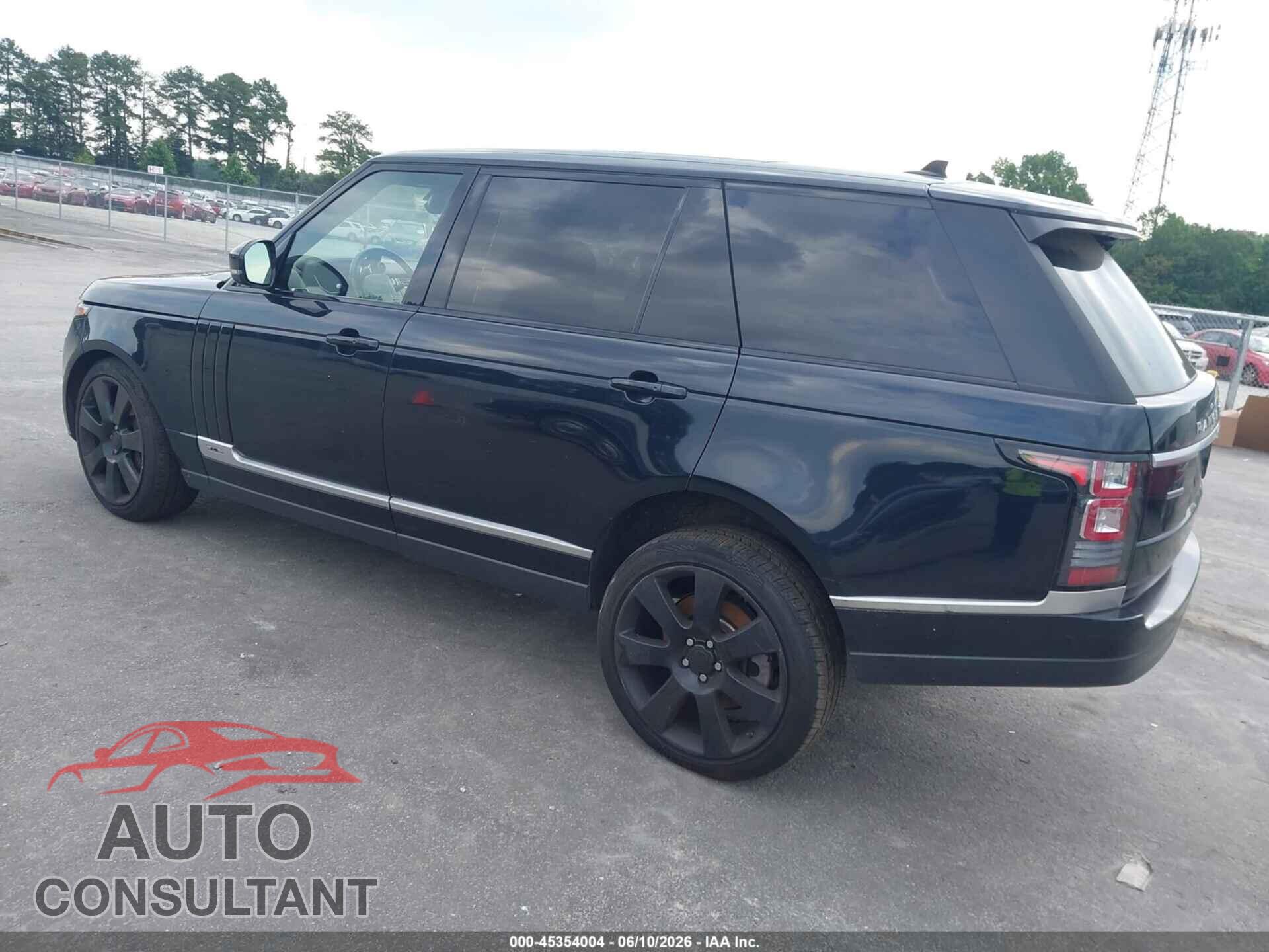 LAND ROVER RANGE ROVER 2016 - SALGS3EF4GA270465