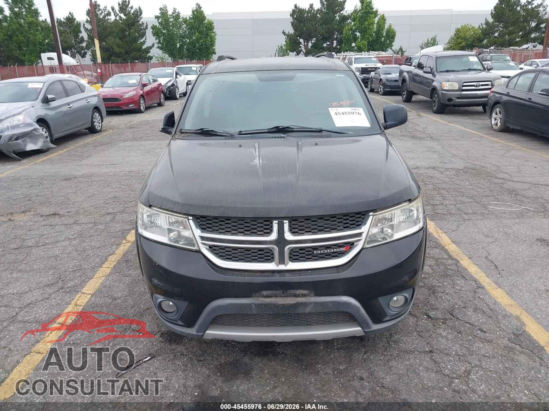 DODGE JOURNEY 2012 - 3C4PDDBG2CT349978