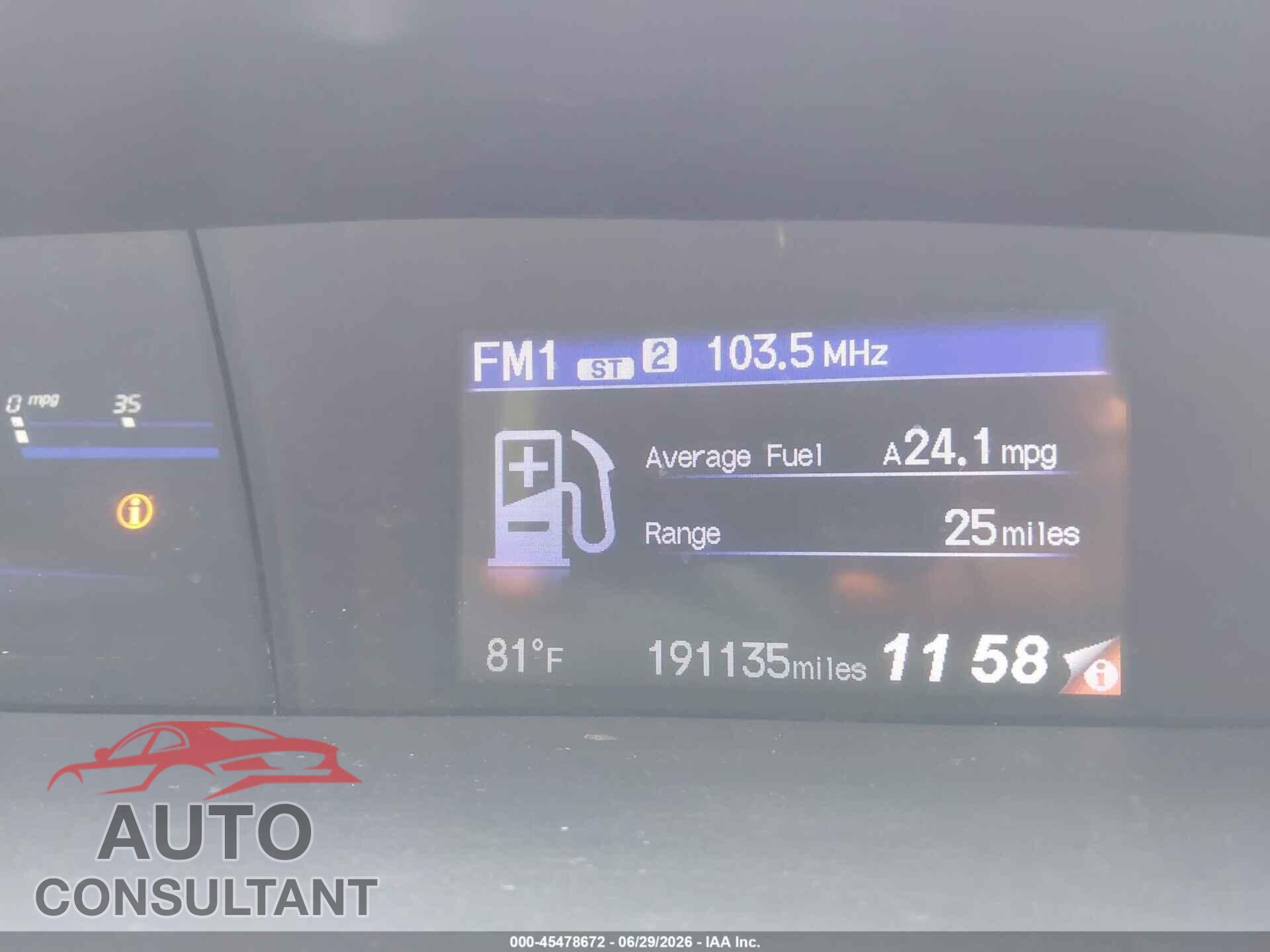 HONDA CIVIC 2015 - 19XFB2F52FE278773