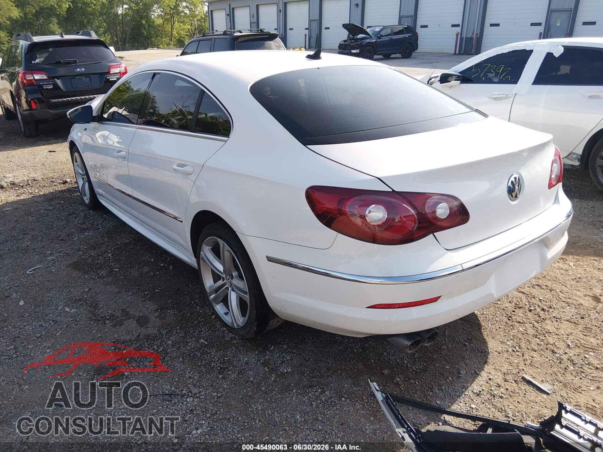 VOLKSWAGEN CC 2012 - WVWMN7AN5CE511216