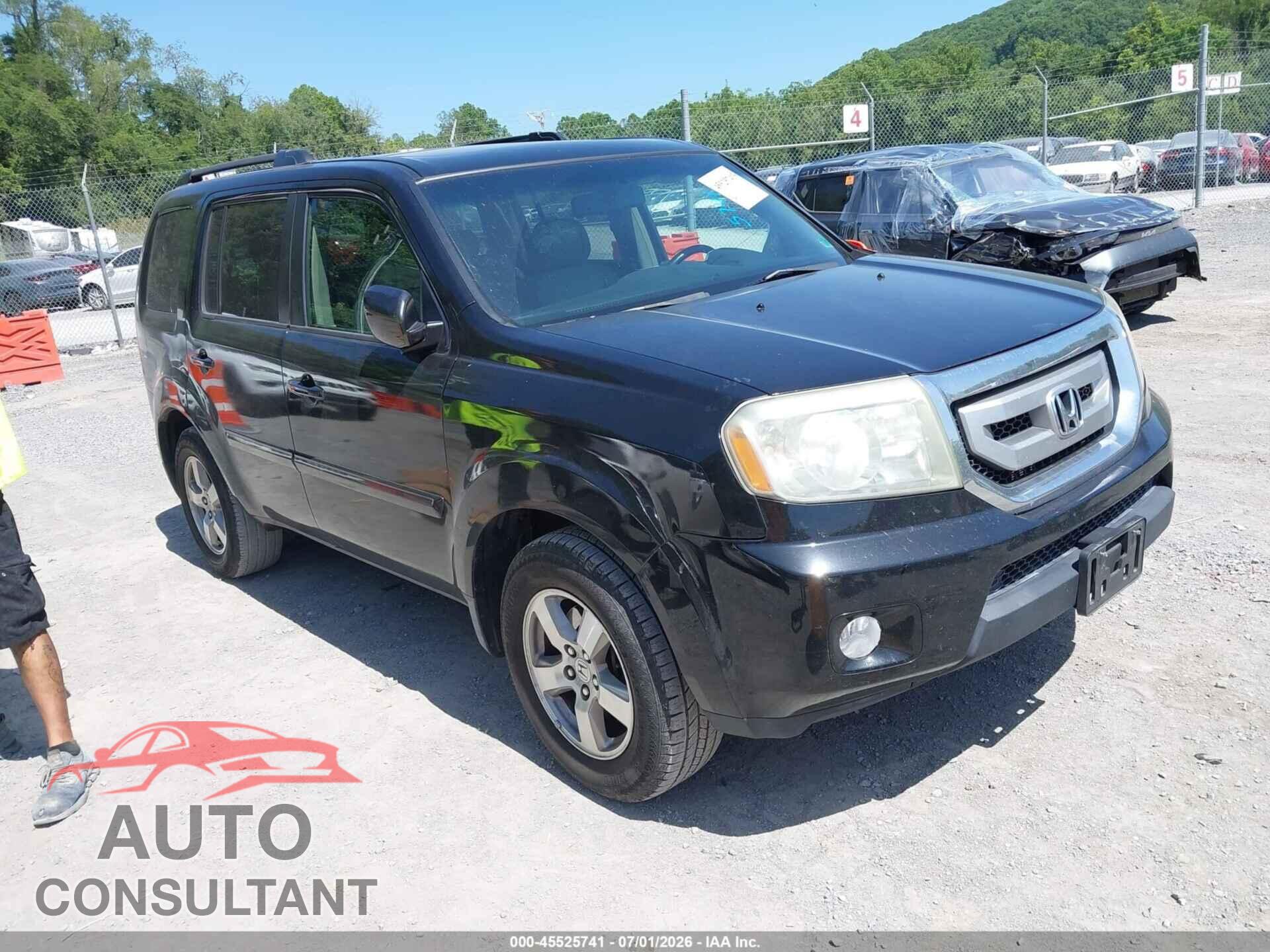 HONDA PILOT 2009 - 5FNYF38529B027752