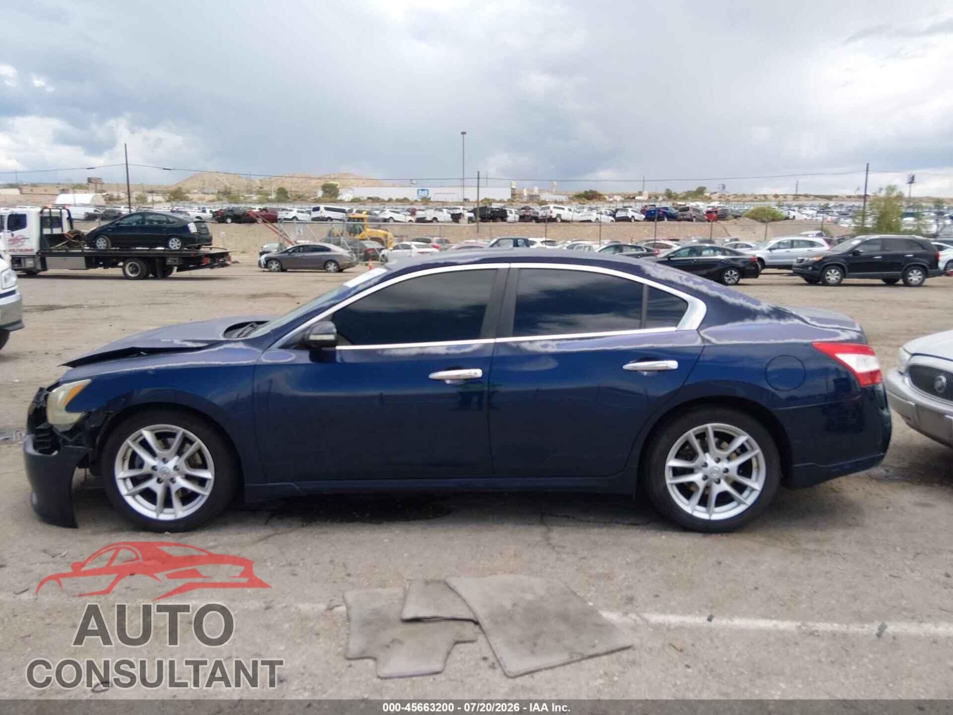 NISSAN MAXIMA 2009 - 1N4AA51E49C844892