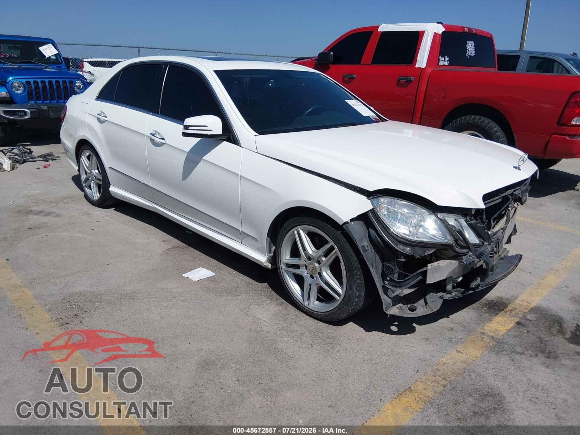 MERCEDES-BENZ E 350 2013 - WDDHF5KB3DA732366