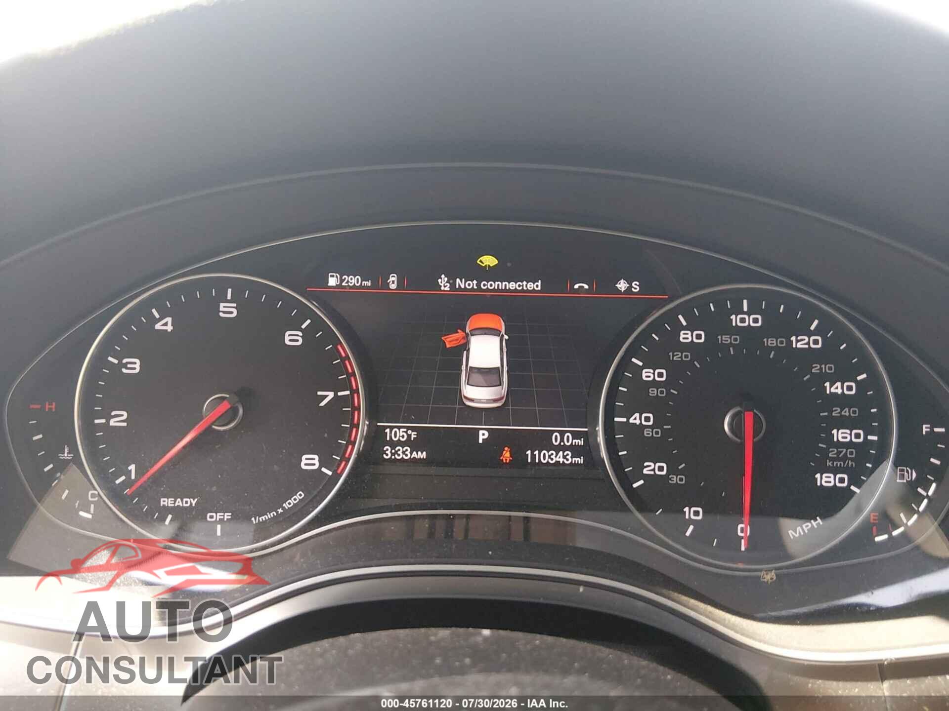AUDI A6 2017 - WAUF2AFC9HN025678