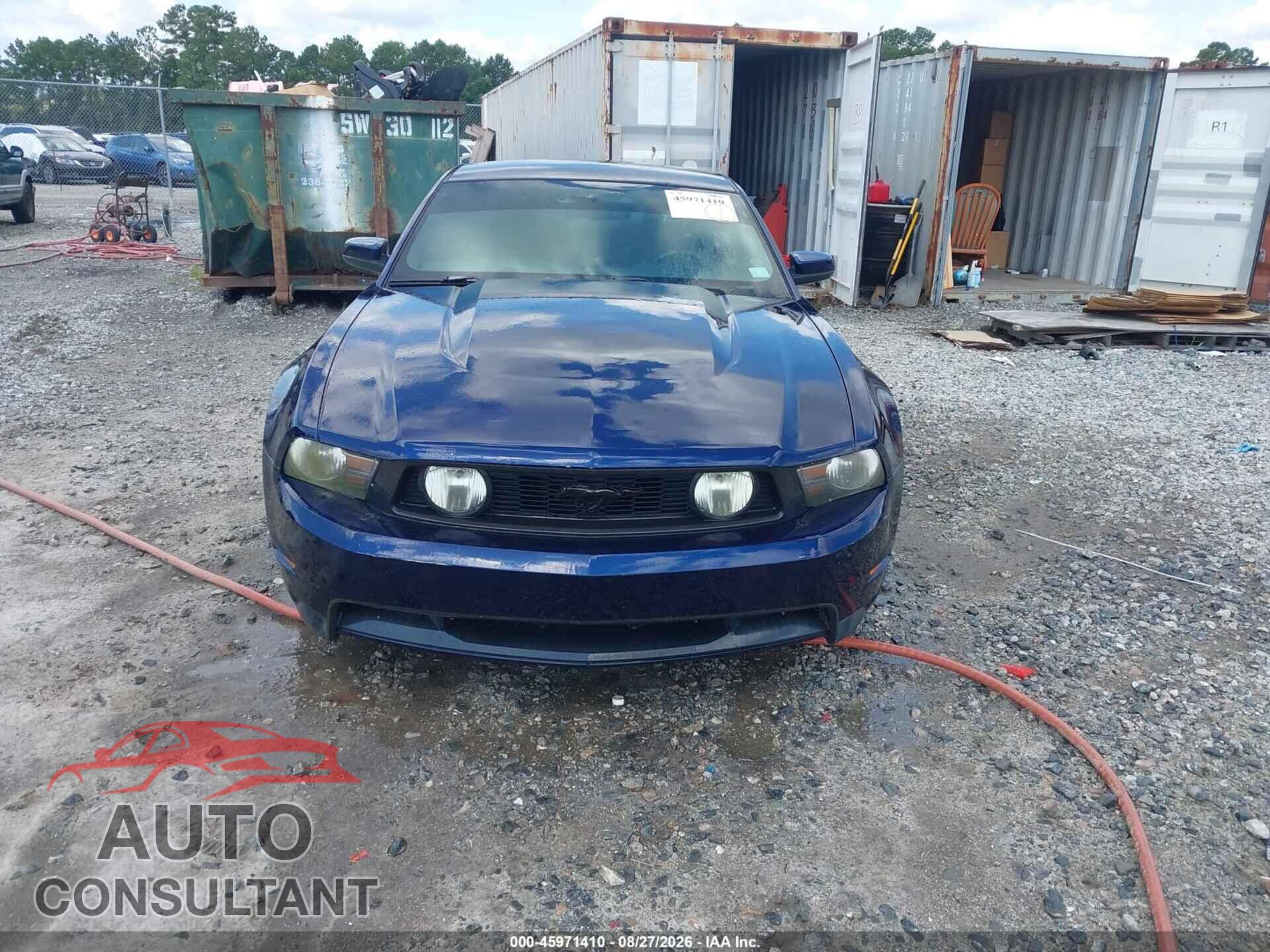 FORD MUSTANG 2010 - 1ZVBP8CH8A5109084