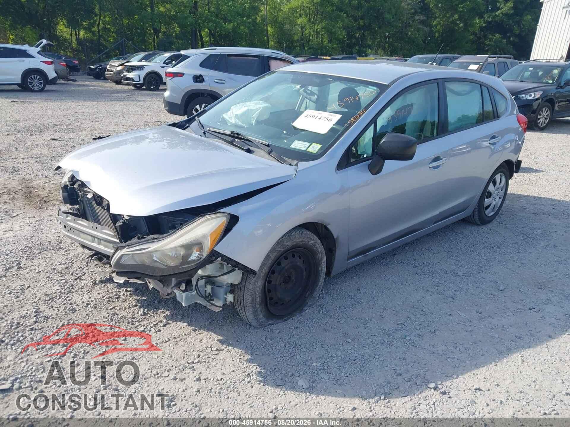 SUBARU IMPREZA 2014 - JF1GPAA68E8312388