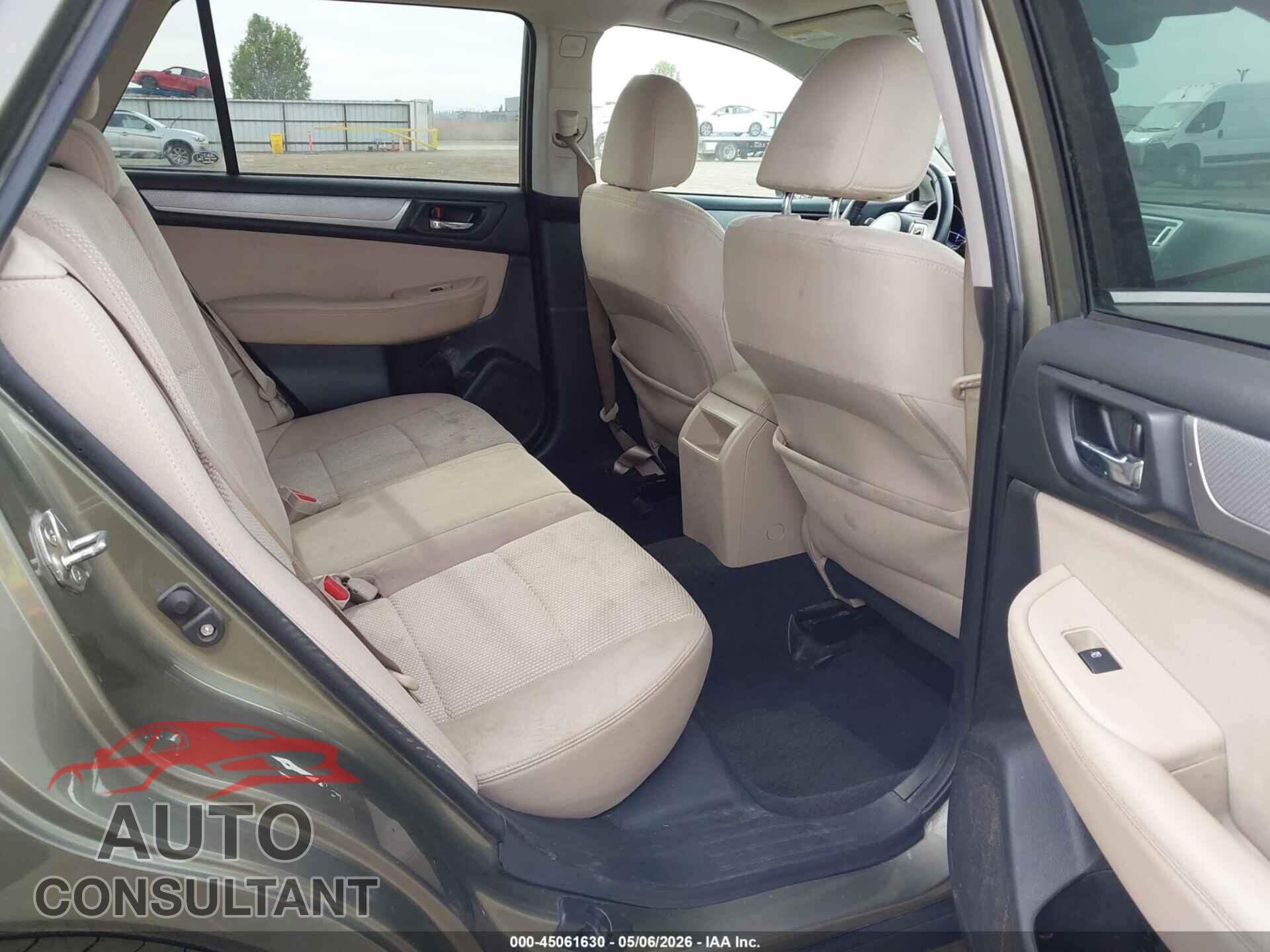 SUBARU OUTBACK 2017 - 4S4BSAHC6H3305841