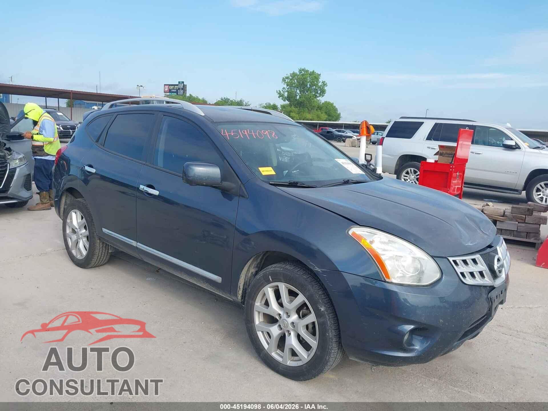 NISSAN ROGUE 2013 - JN8AS5MT4DW542547