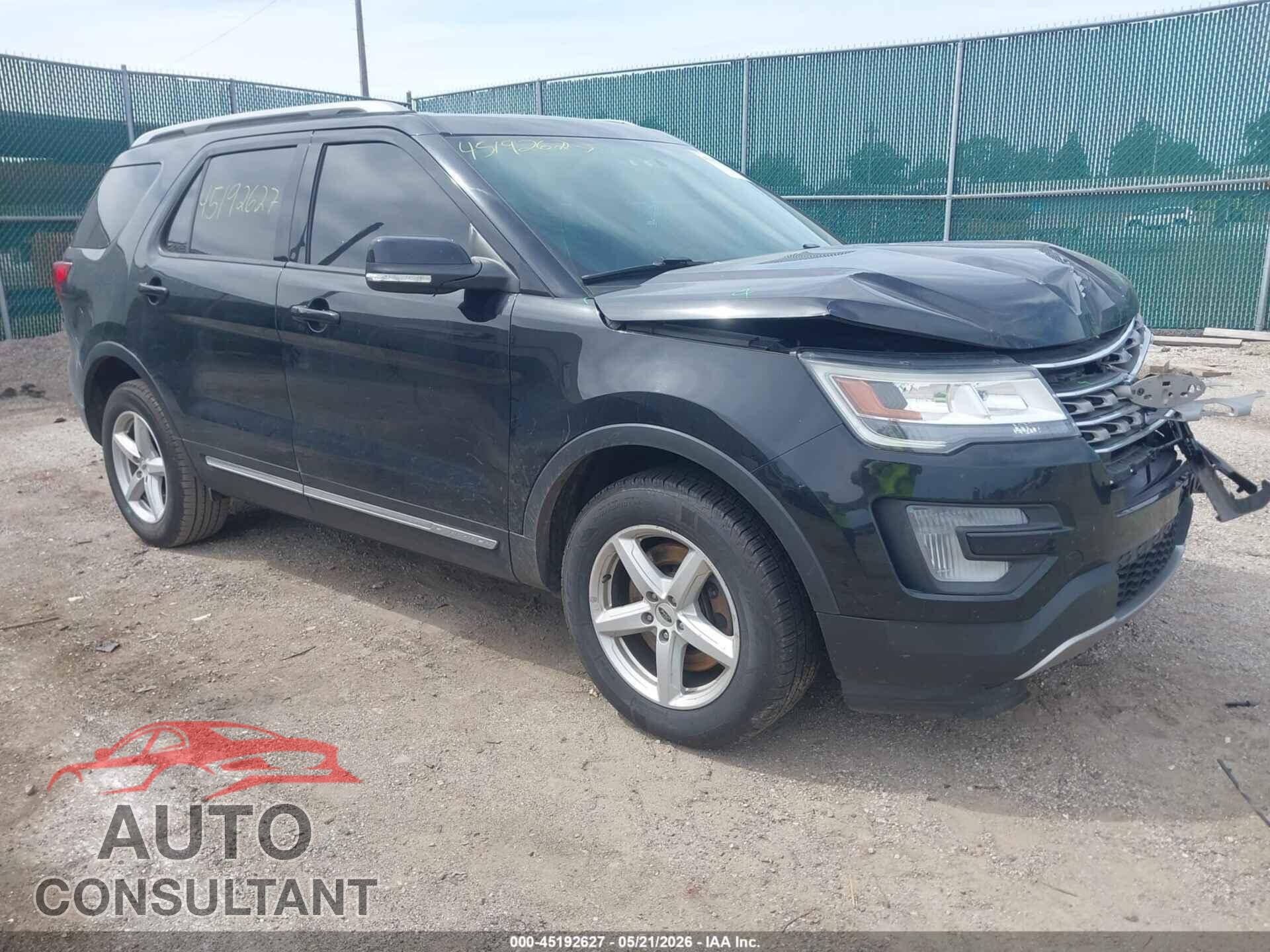 FORD EXPLORER 2017 - 1FM5K8D83HGD50672