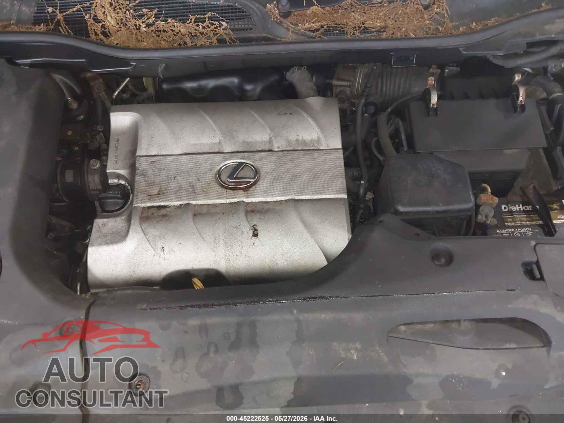 LEXUS RX 350 2010 - 2T2BK1BAXAC027109