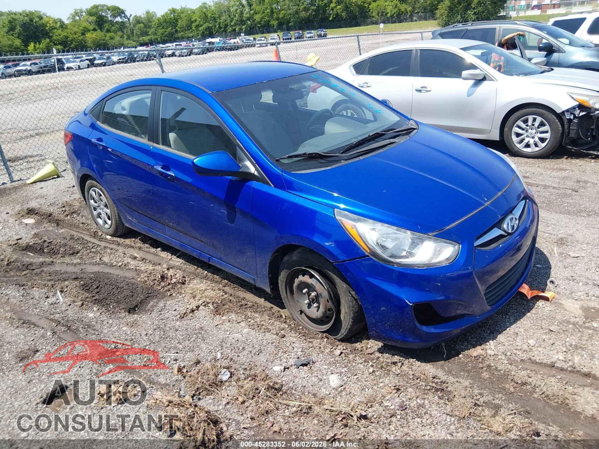 HYUNDAI ACCENT 2014 - KMHCT4AE3EU717526