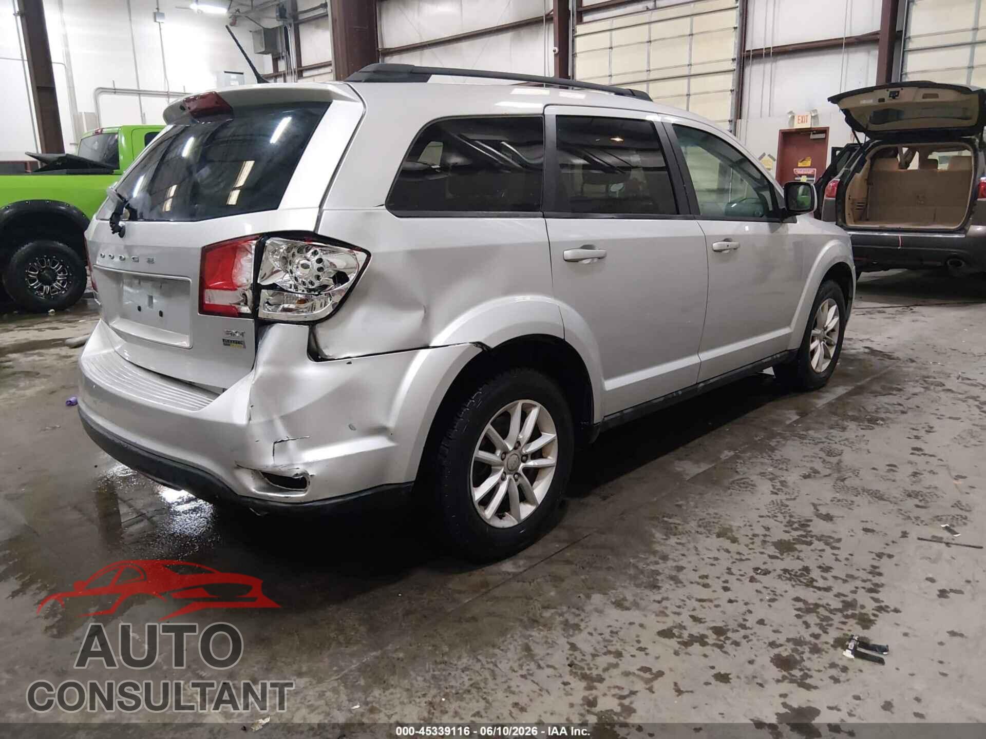 DODGE JOURNEY 2013 - 3C4PDCBG6DT562511
