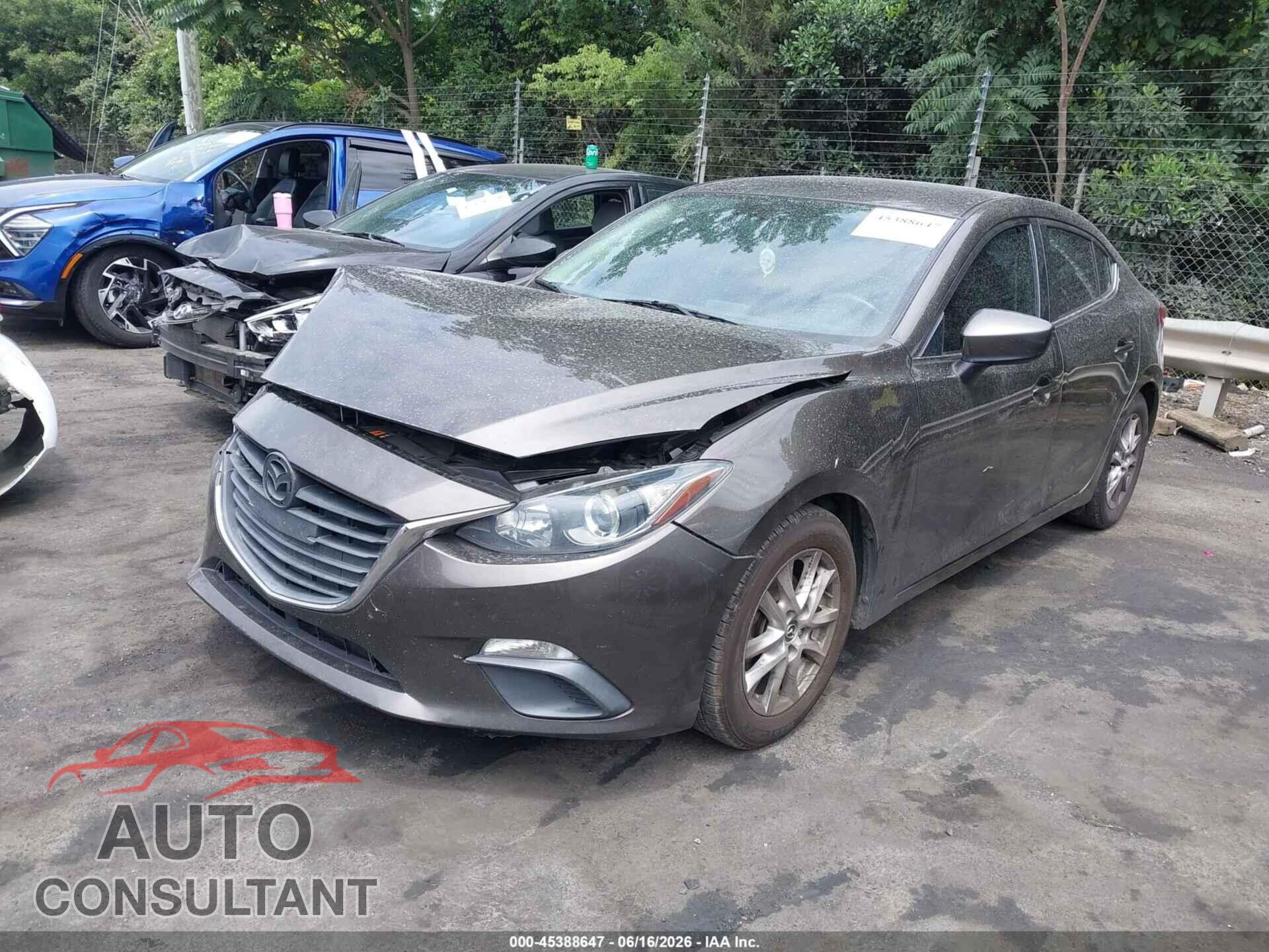 MAZDA MAZDA3 2014 - 3MZBM1V78EM108649