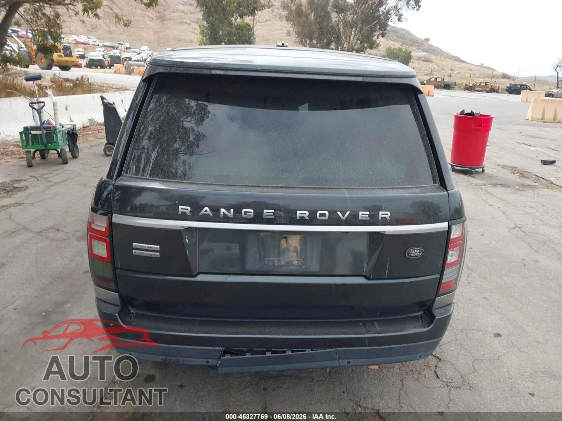 LAND ROVER RANGE ROVER 2013 - SALGS2EF8DA102057