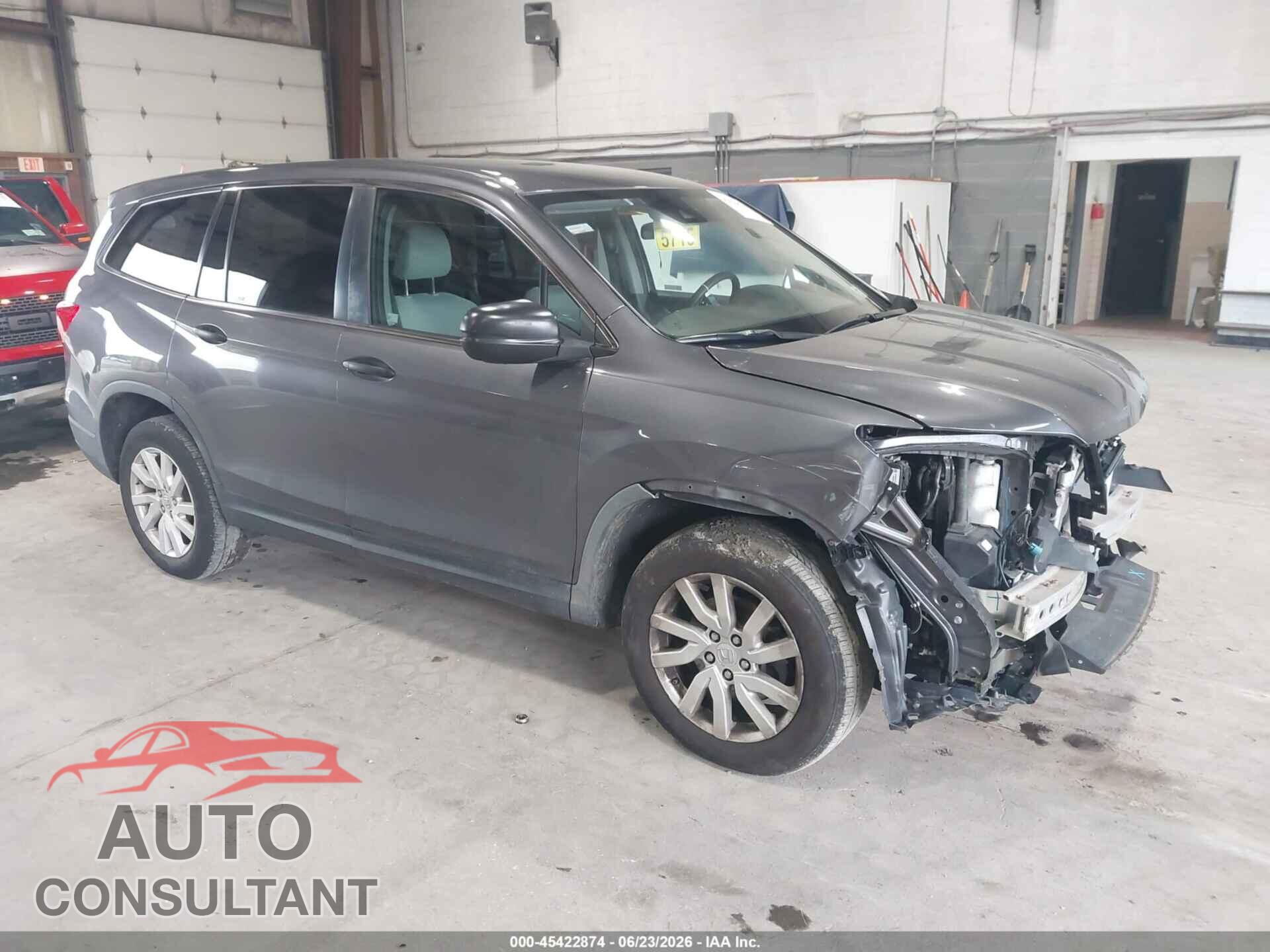 HONDA PILOT 2019 - 5FNYF6H12KB007778