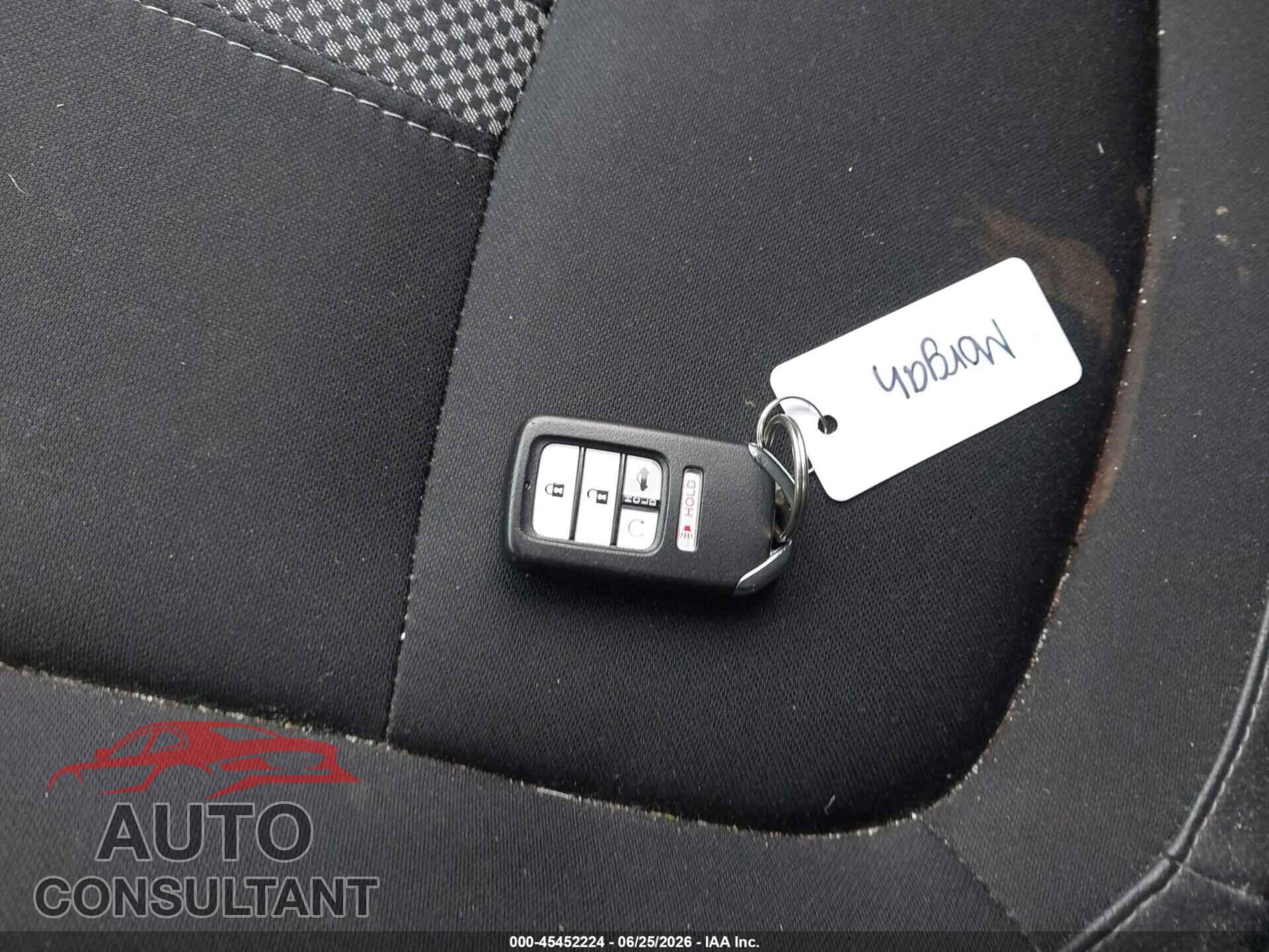 HONDA CIVIC 2019 - 2HGFC2F87KH559345